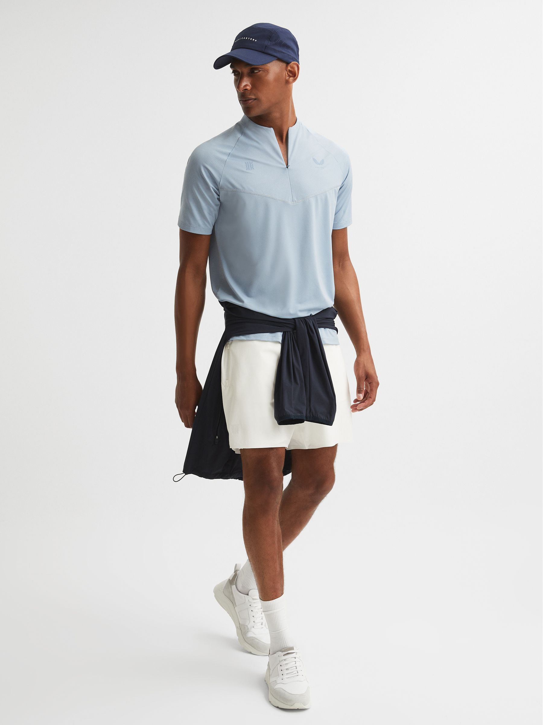 Castore Performance T-Shirt in Blue - Image 3 of 8