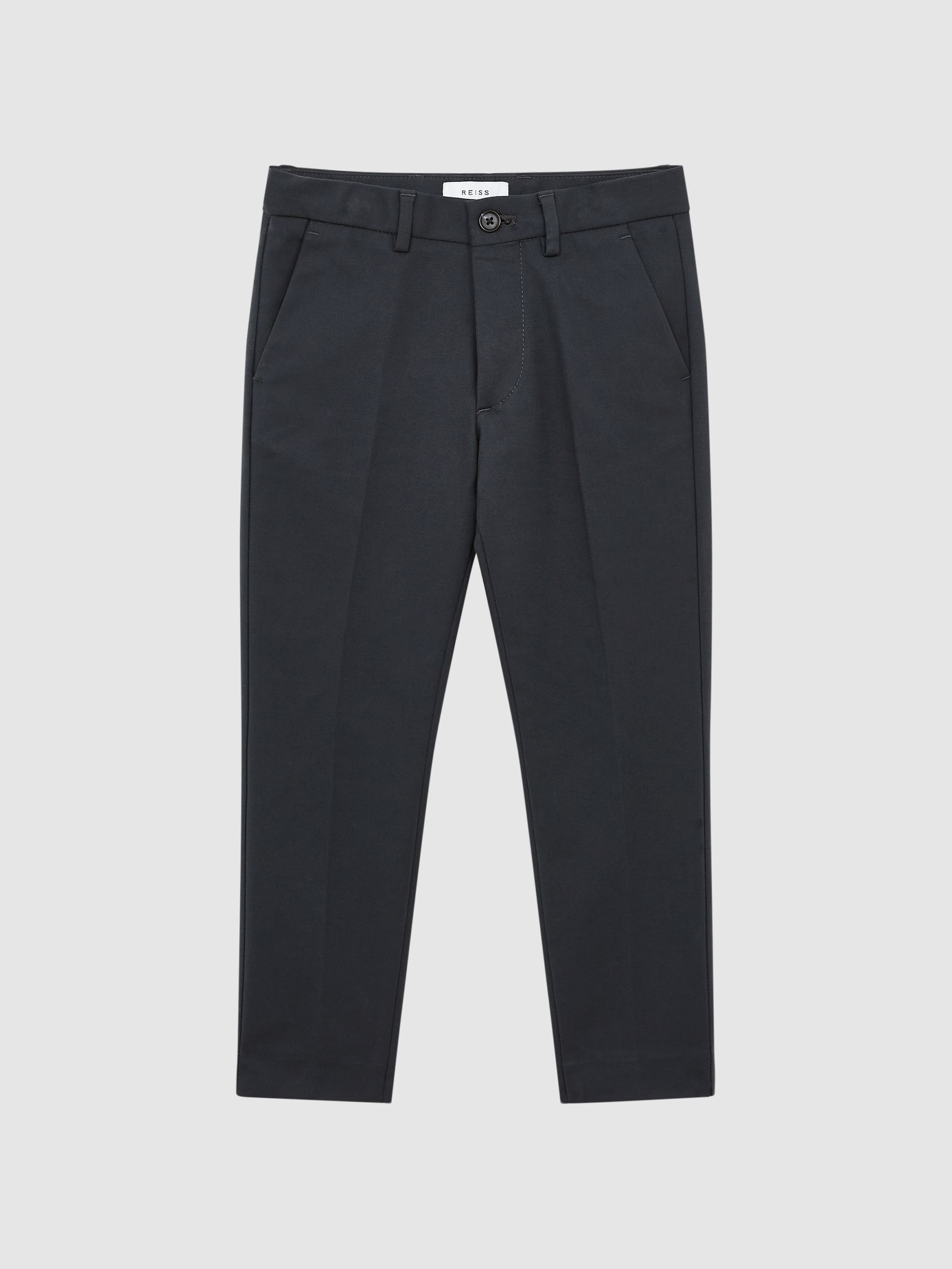 4-9 yrs Slim-Fit Cotton-Blend Chinos in Steel Blue - Image 2 of 8