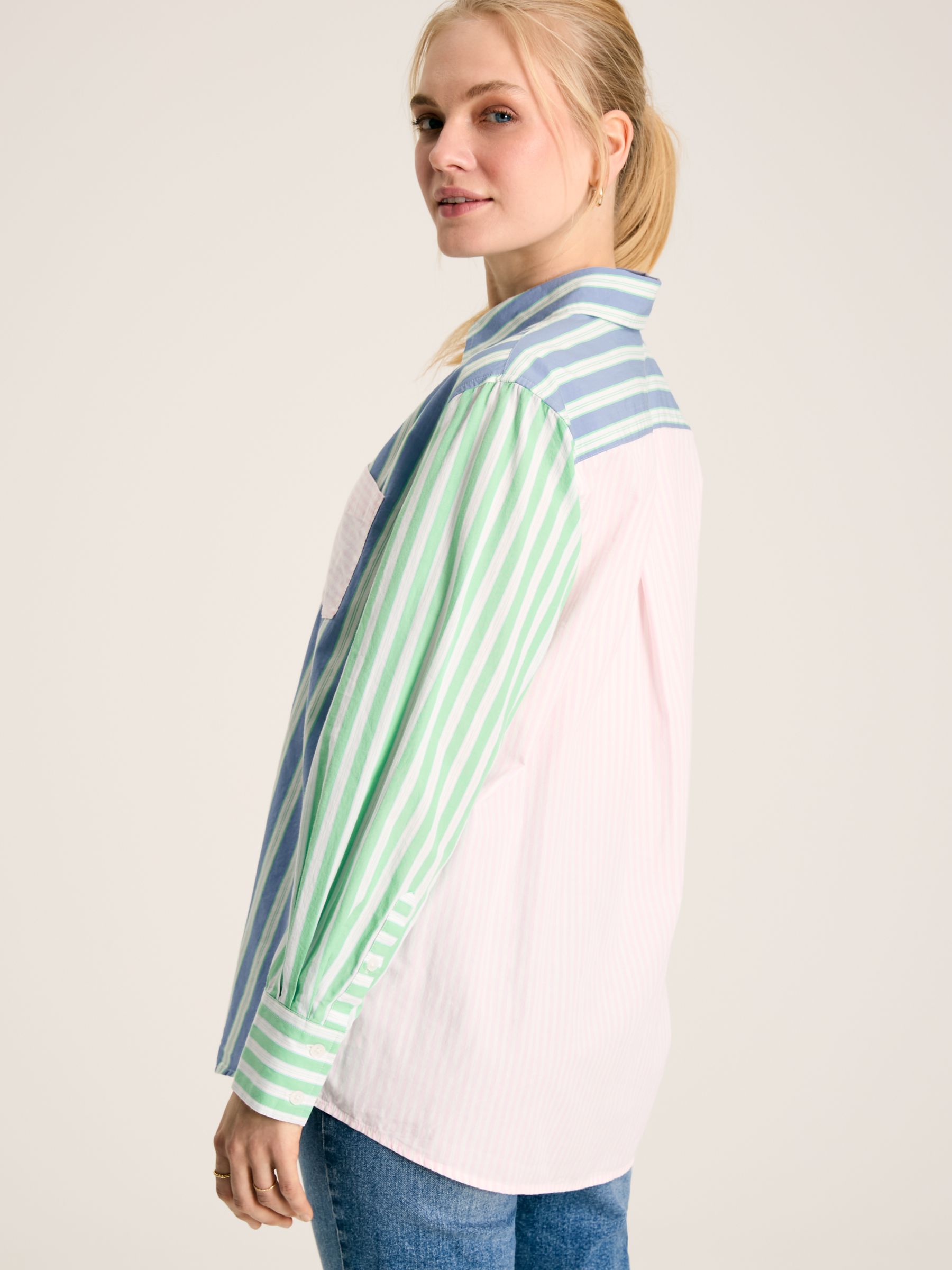 Amilla Multi Striped Cotton Shirt - Image 2 of 5