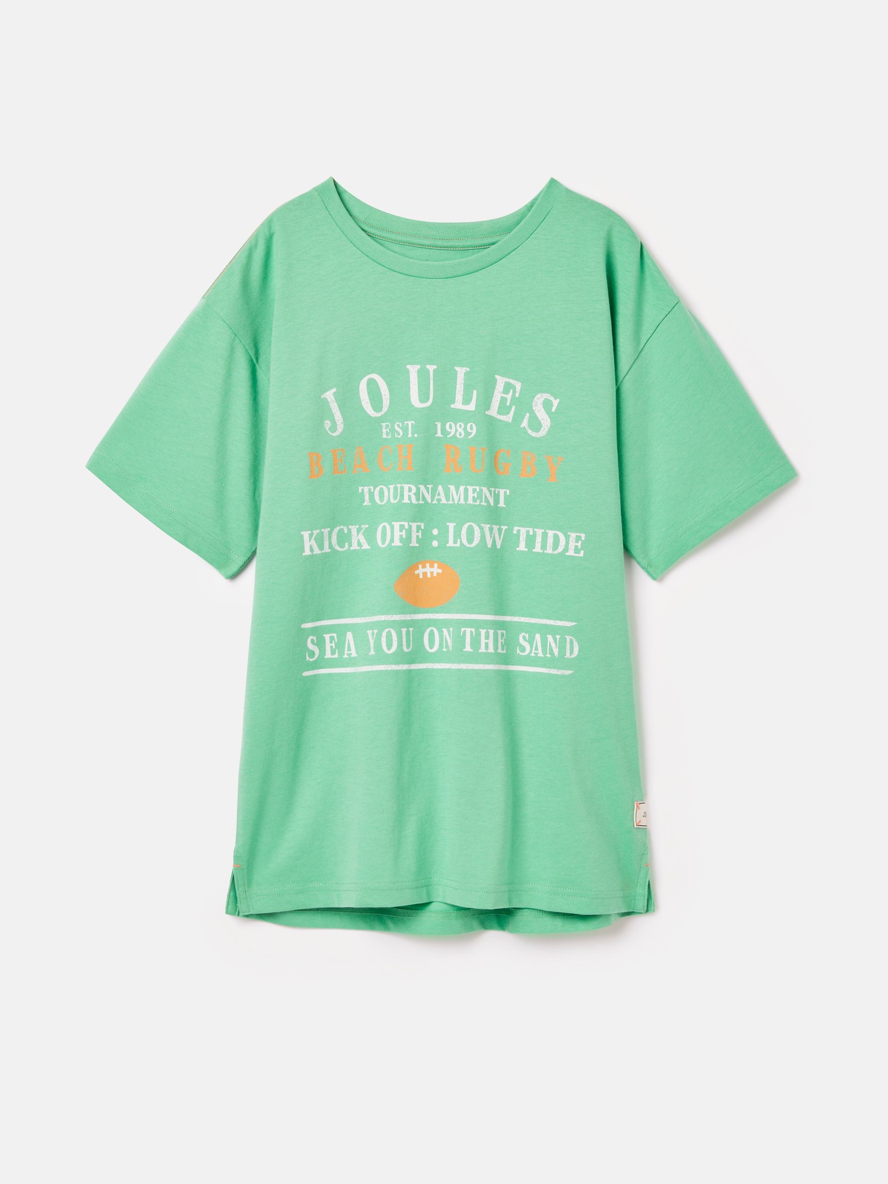 Boys' Ben Green Short Sleeve T-Shirt - Image 1 of 6