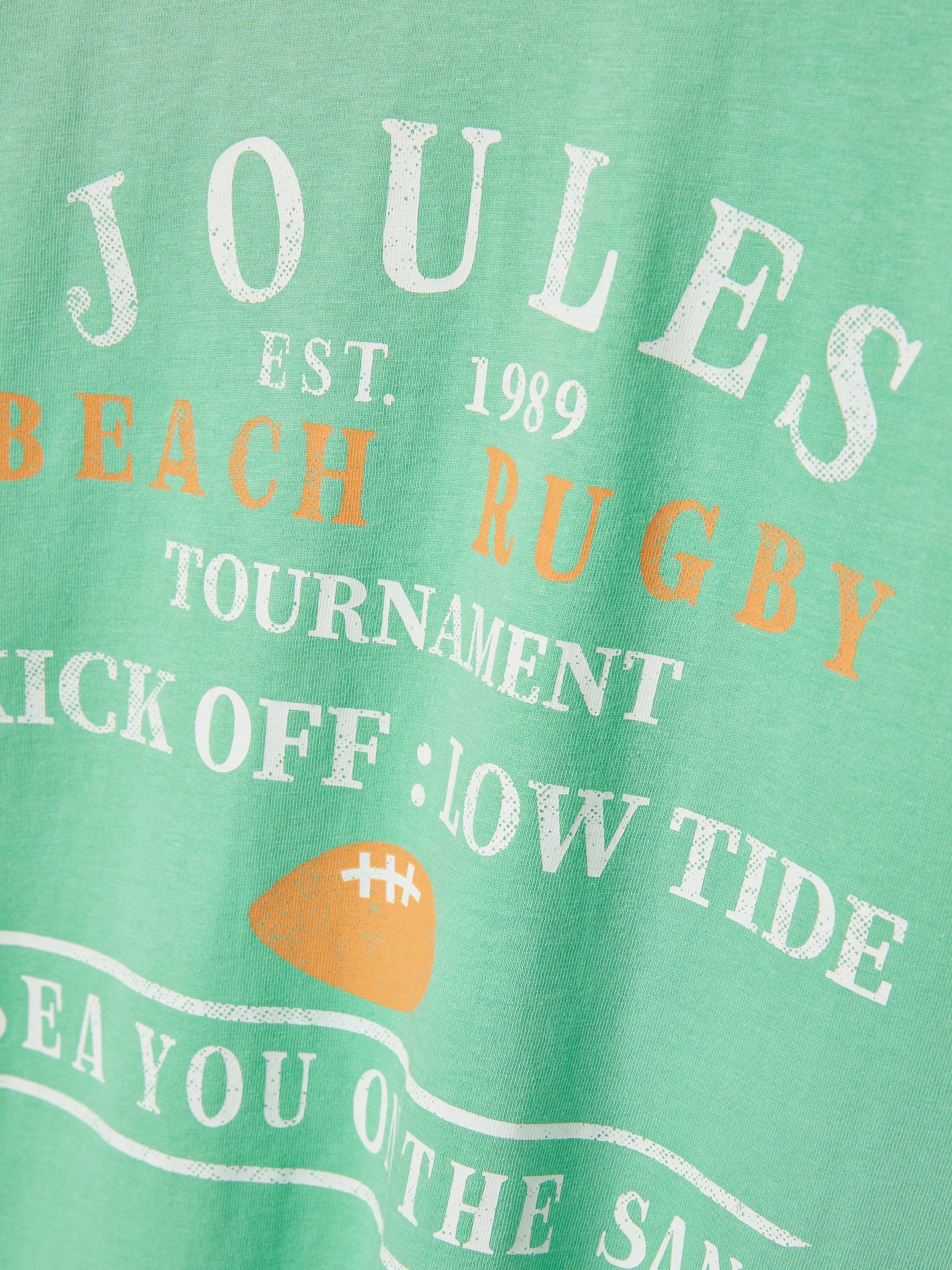 Boys' Ben Green Short Sleeve T-Shirt - Image 4 of 6