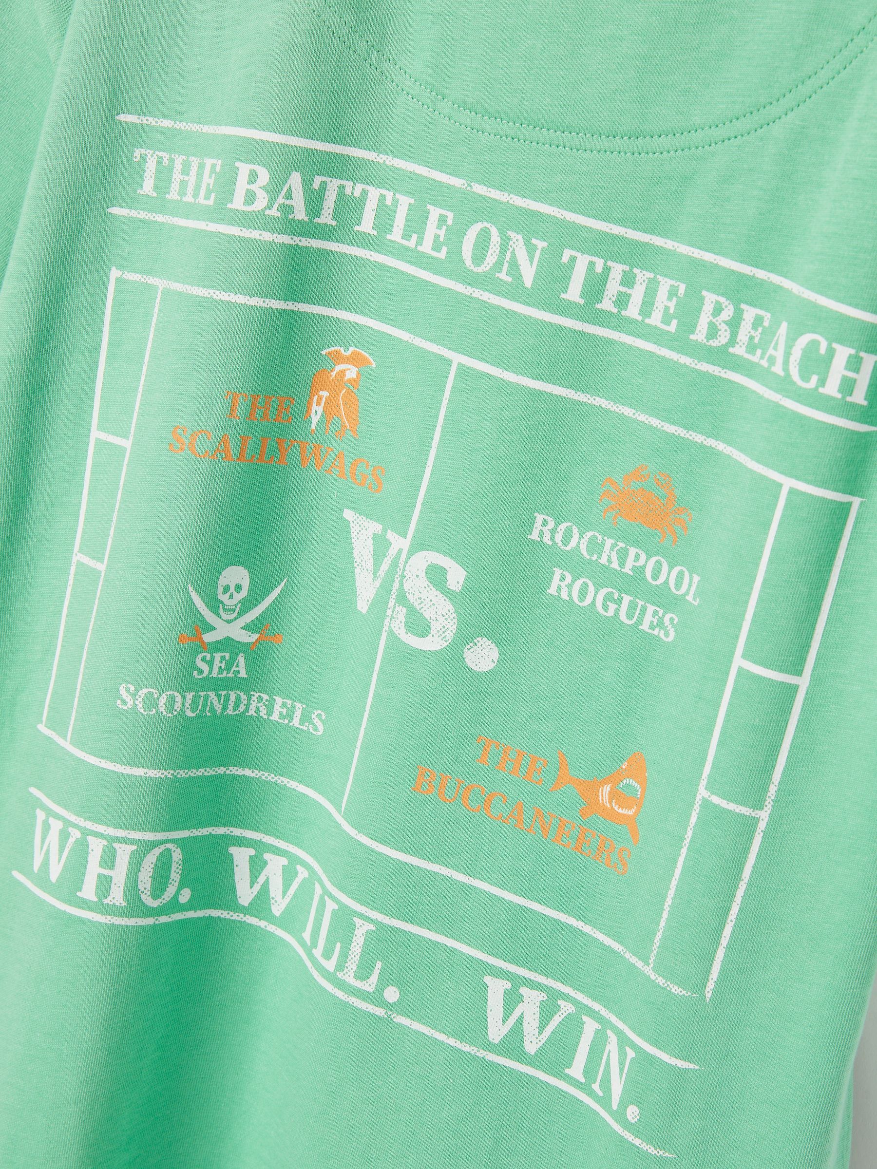 Boys' Ben Green Short Sleeve T-Shirt - Image 6 of 6