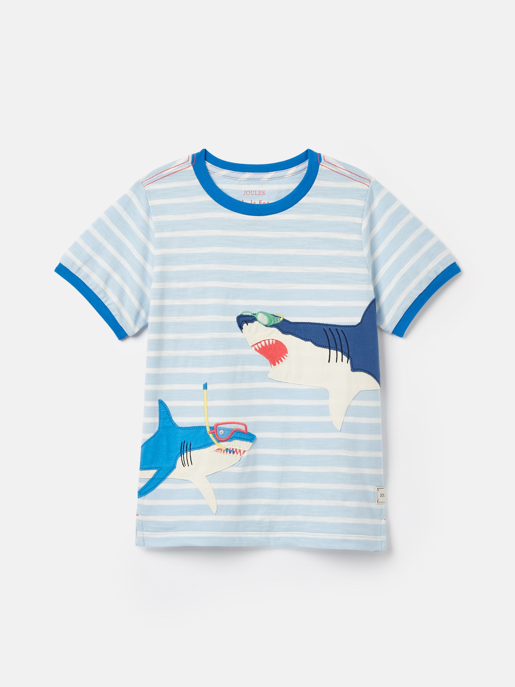 Boys' Archie Blue Artwork T-Shirt - Image 1 of 7
