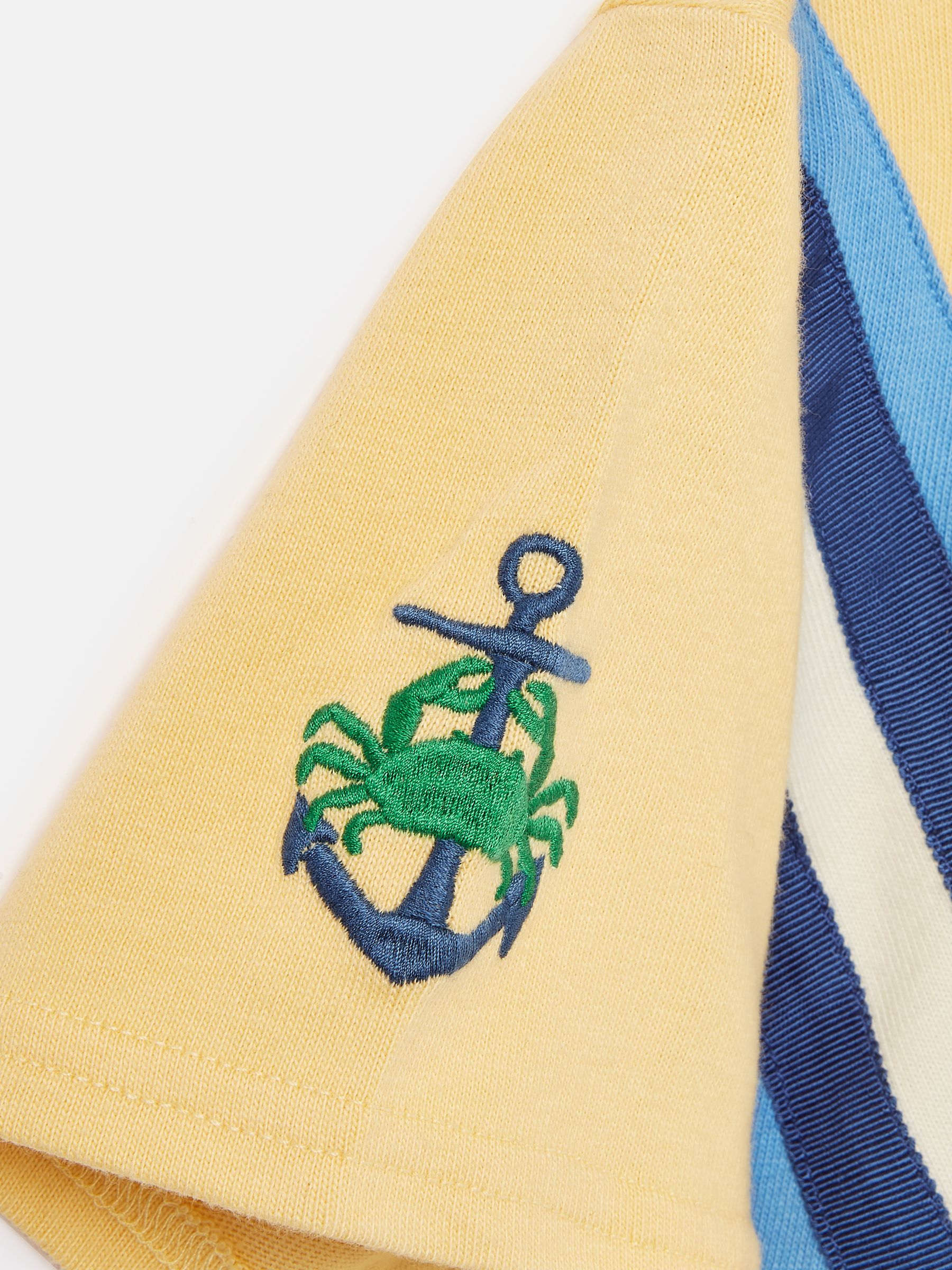 Boys' Tournament Yellow Rugby Jersey Polo Shirt - Image 6 of 6