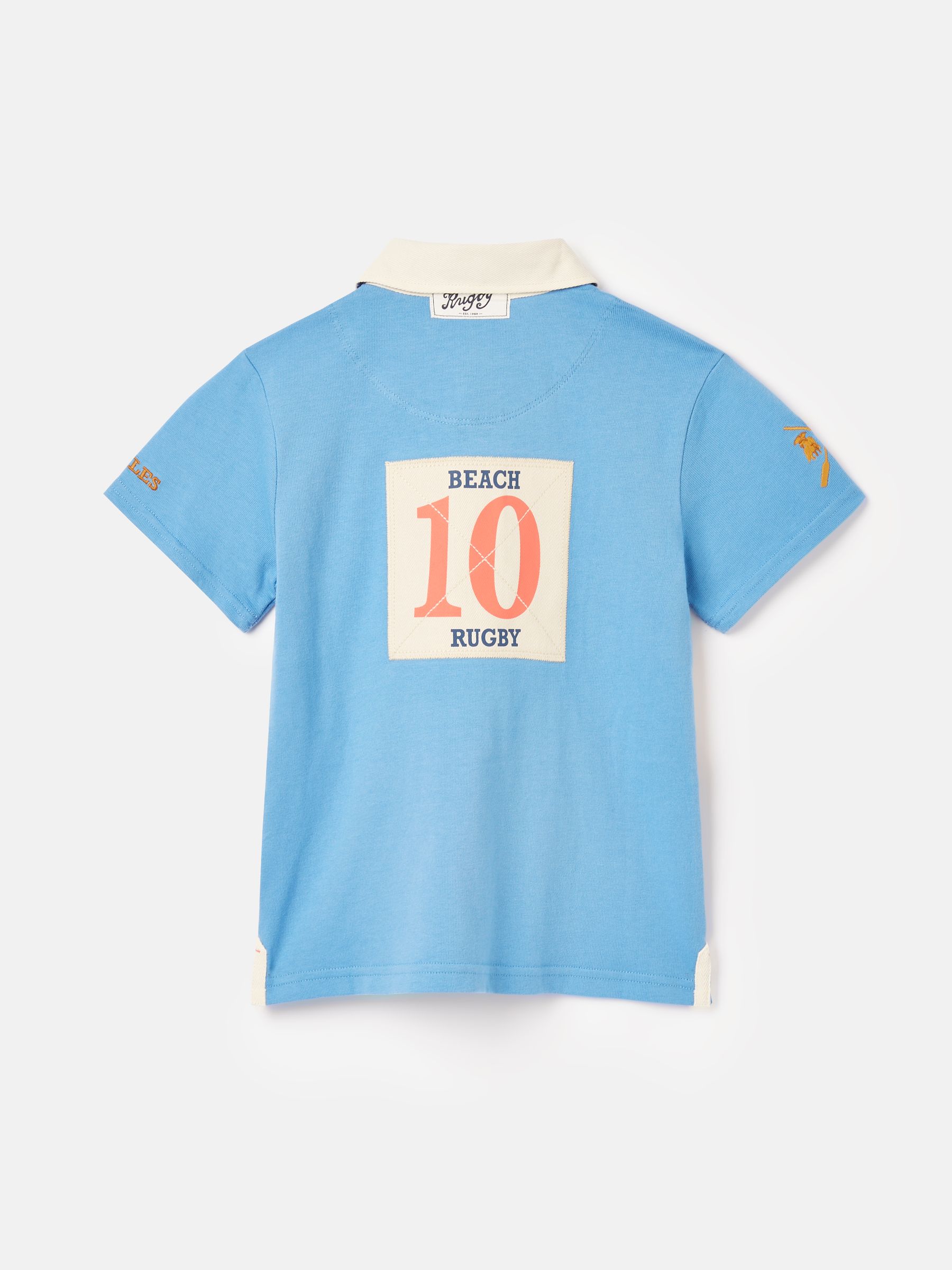 Boys' Tournament Blue Rugby Jersey Polo Shirt - Image 2 of 6