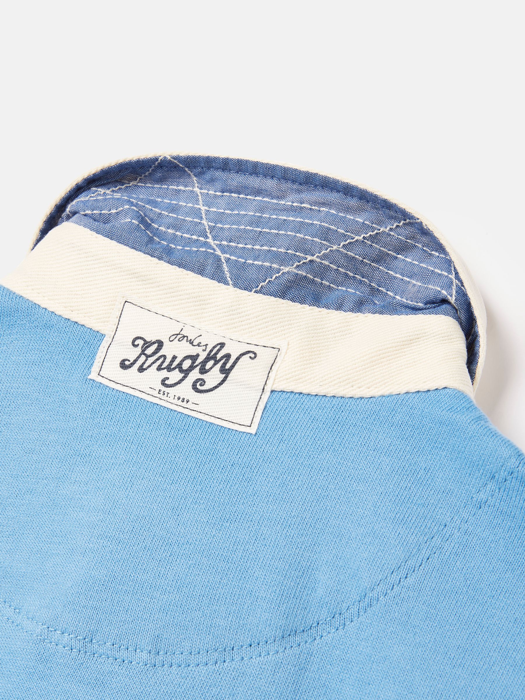 Boys' Tournament Blue Rugby Jersey Polo Shirt - Image 4 of 6