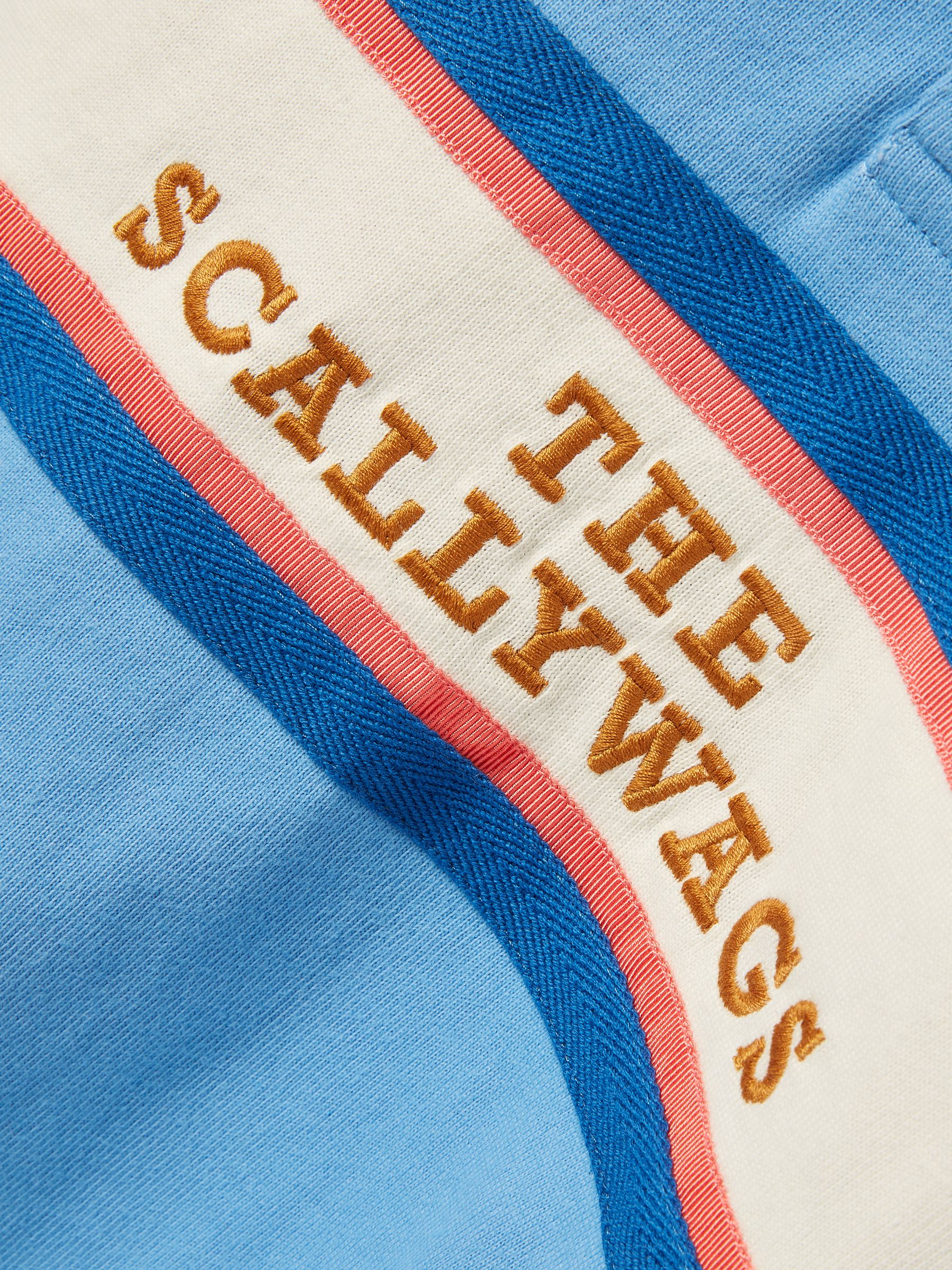 Boys' Tournament Blue Rugby Jersey Polo Shirt - Image 5 of 6