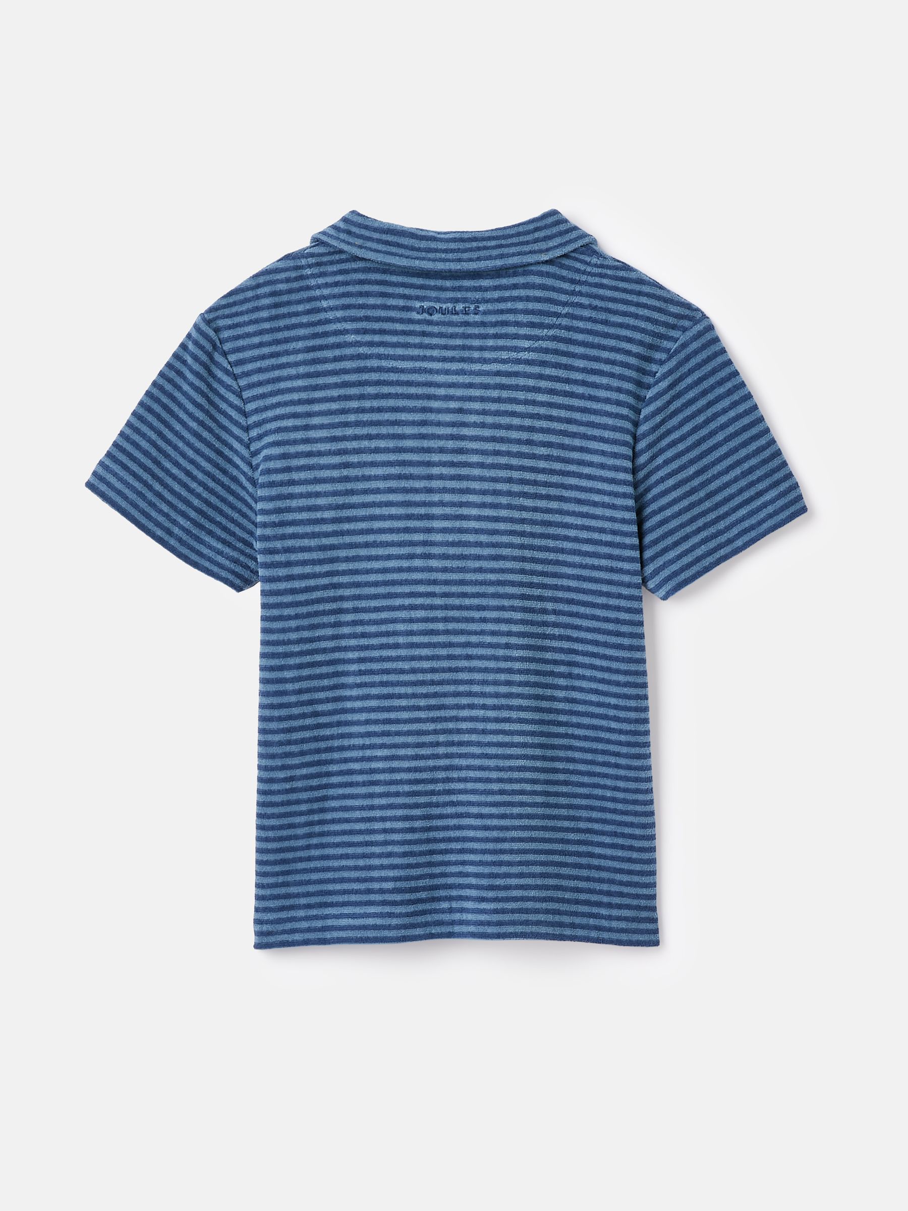 Boys' Otto Blue Towelling Polo Shirt - Image 2 of 5
