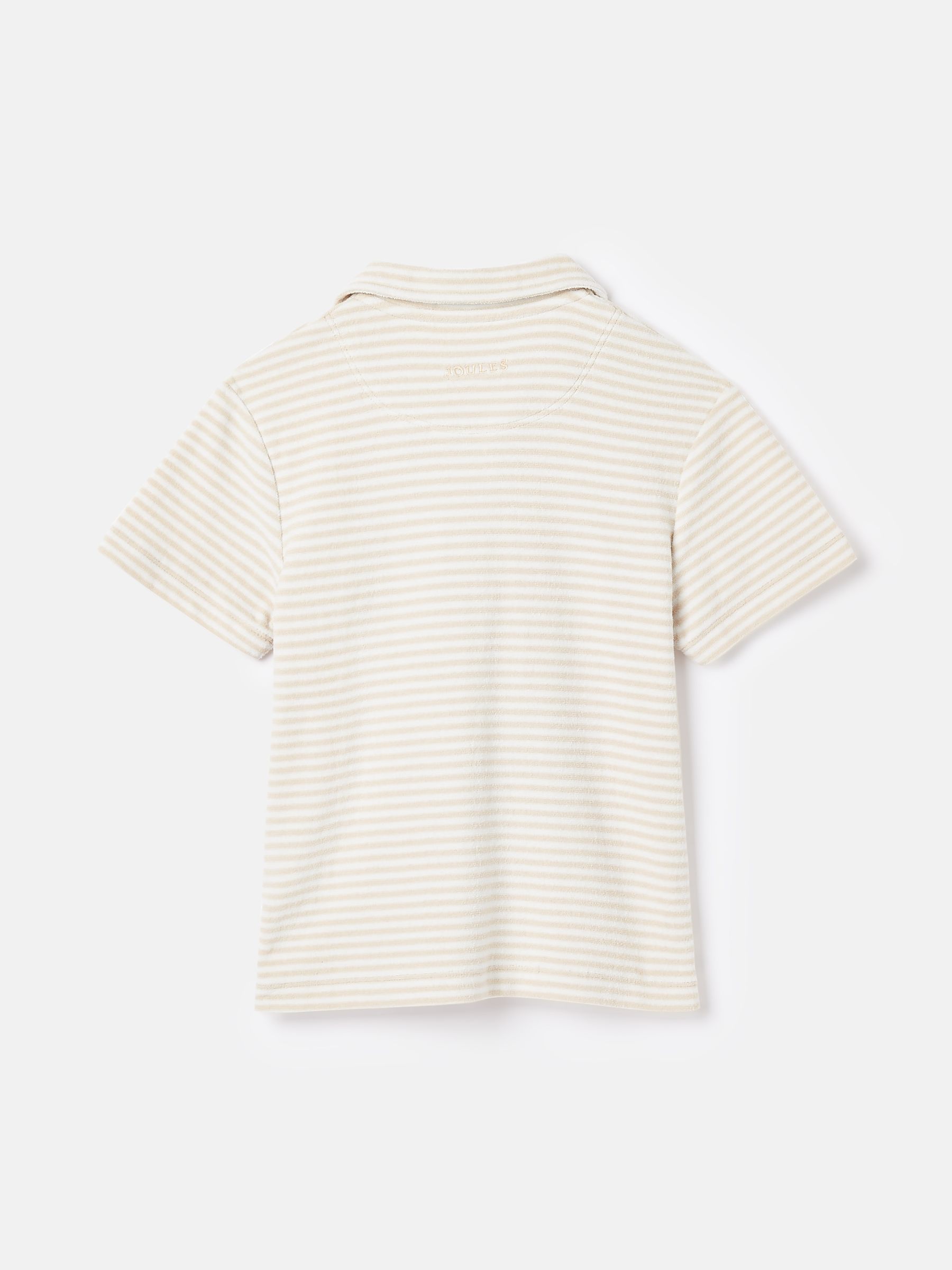 Boys' Otto Neutral Towelling Polo Shirt - Image 2 of 6