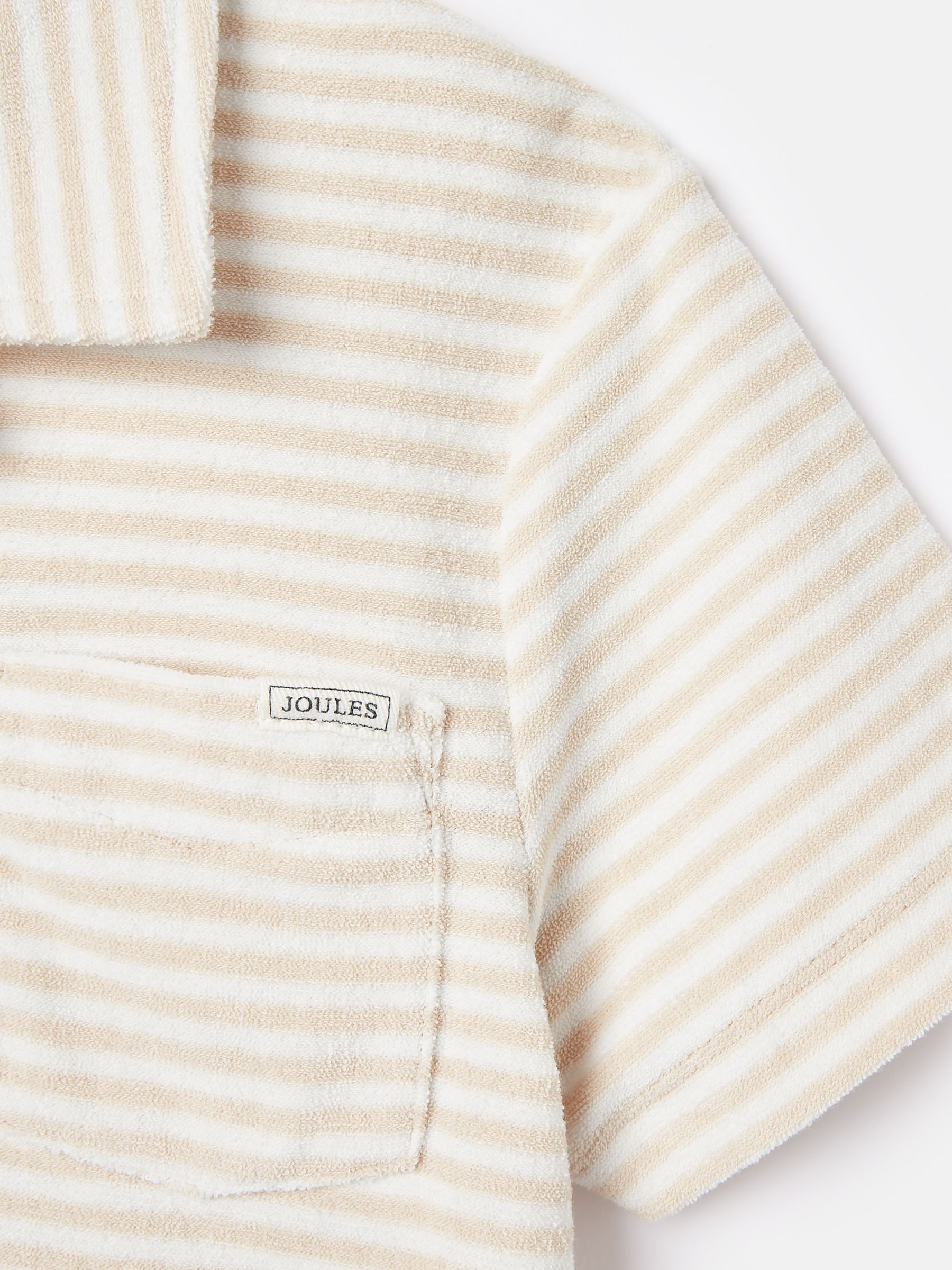 Boys' Otto Neutral Towelling Polo Shirt - Image 5 of 6