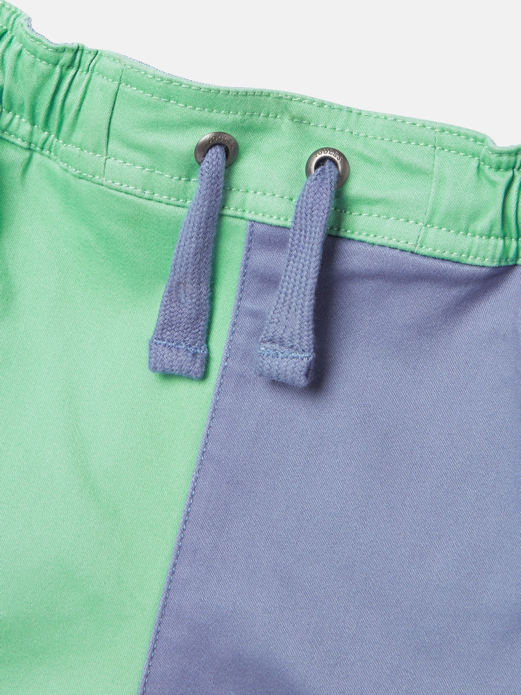 Boys' Spencer Blue Relaxed Fit Chino Shorts - Image 3 of 5