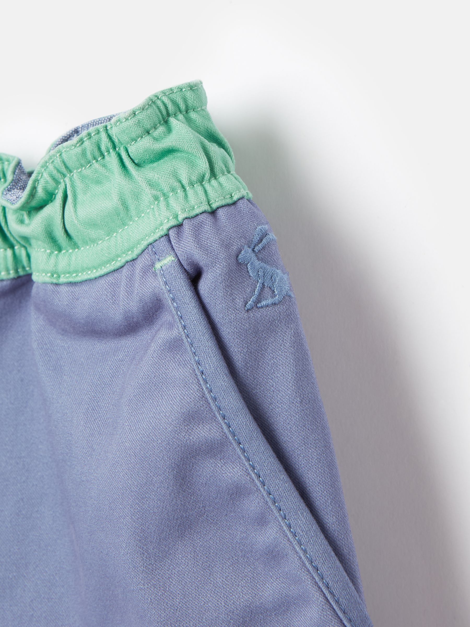 Boys' Spencer Blue Relaxed Fit Chino Shorts - Image 4 of 5