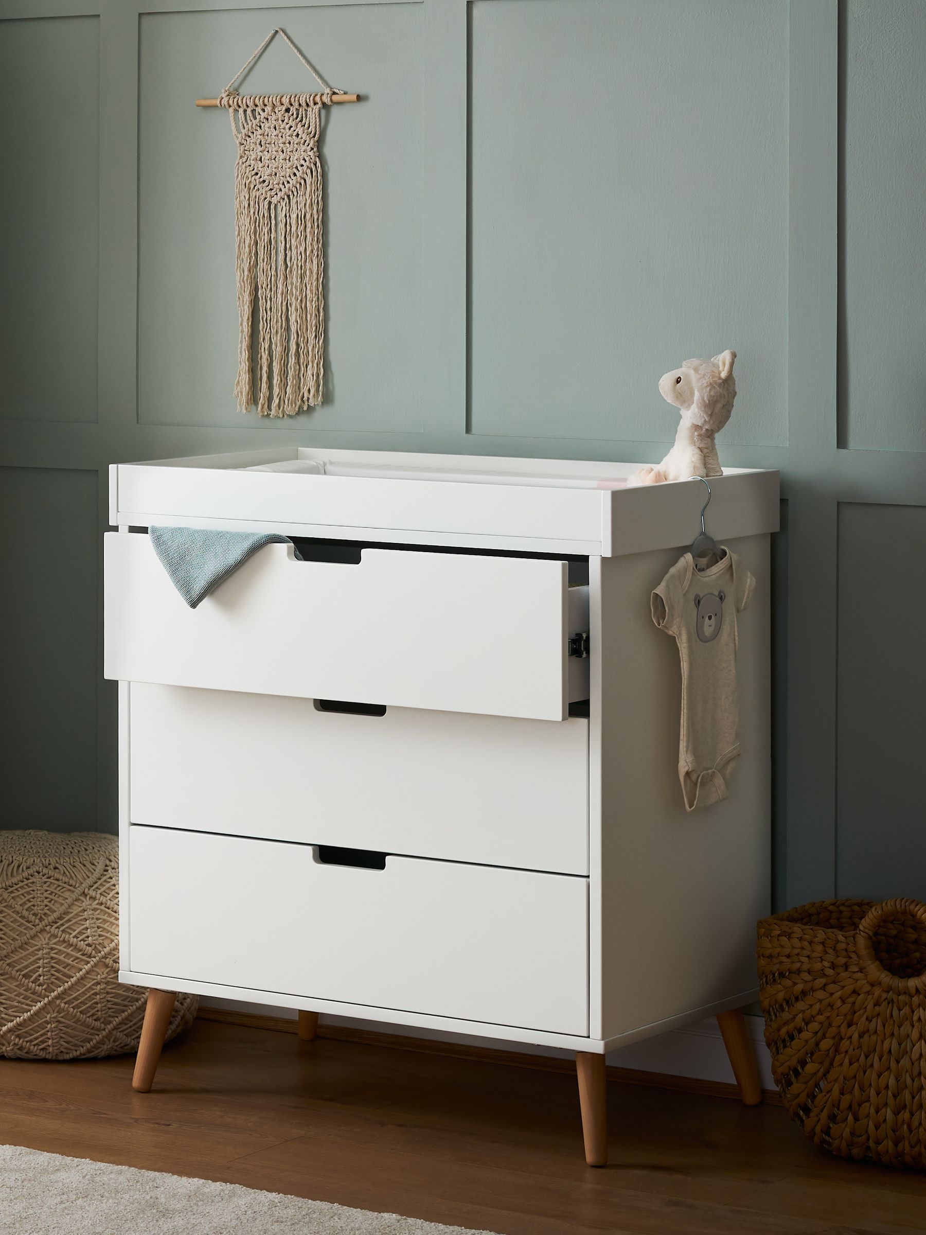 Obaby White Maya Changing Unit - Image 1 of 3