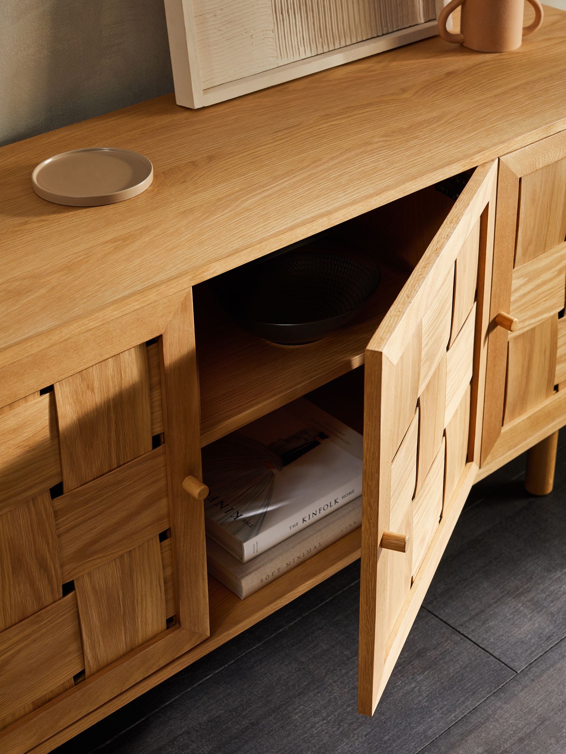 River Large Sideboard in Oak - Image 3 of 4