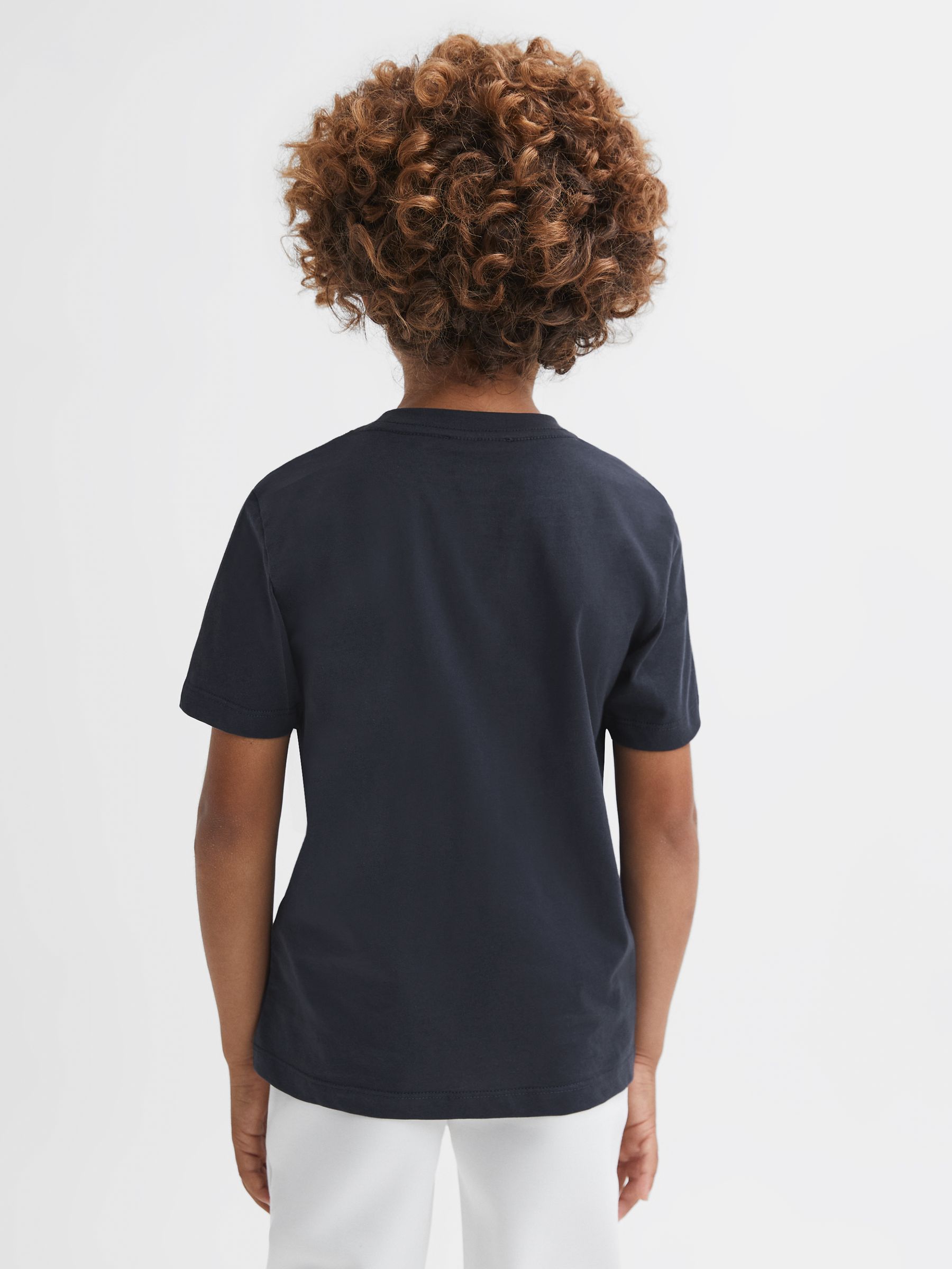 3 Pack of Logo Crew Neck T-Shirts in Multi - Image 5 of 11