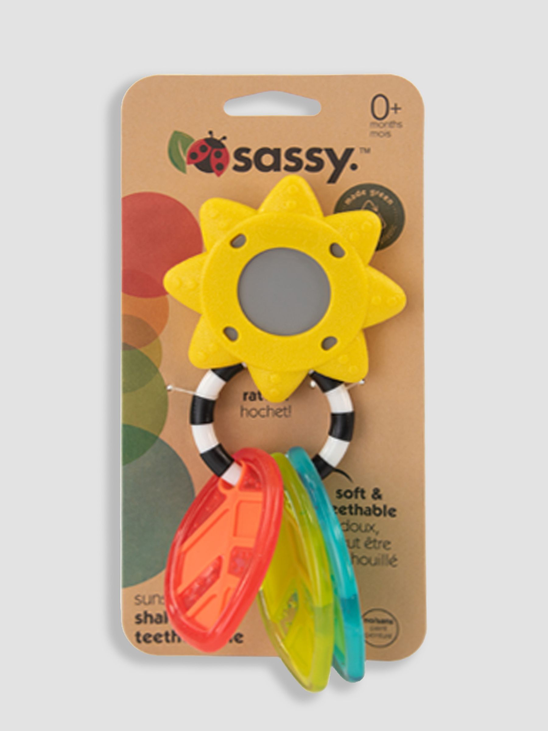 Sassy Sunshine Shake & Teethe Rattle - Image 5 of 5