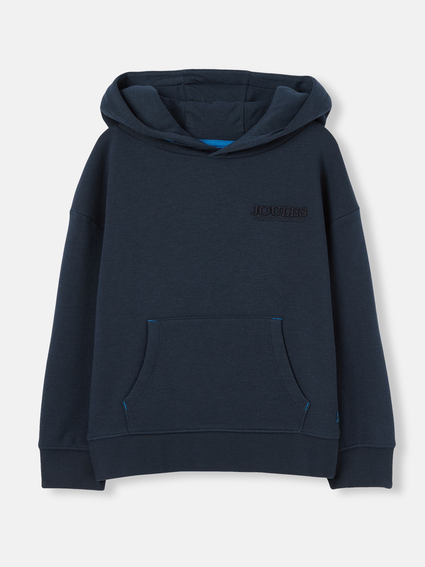 Parkside Navy Blue Hooded Sweatshirt - Image 1 of 6