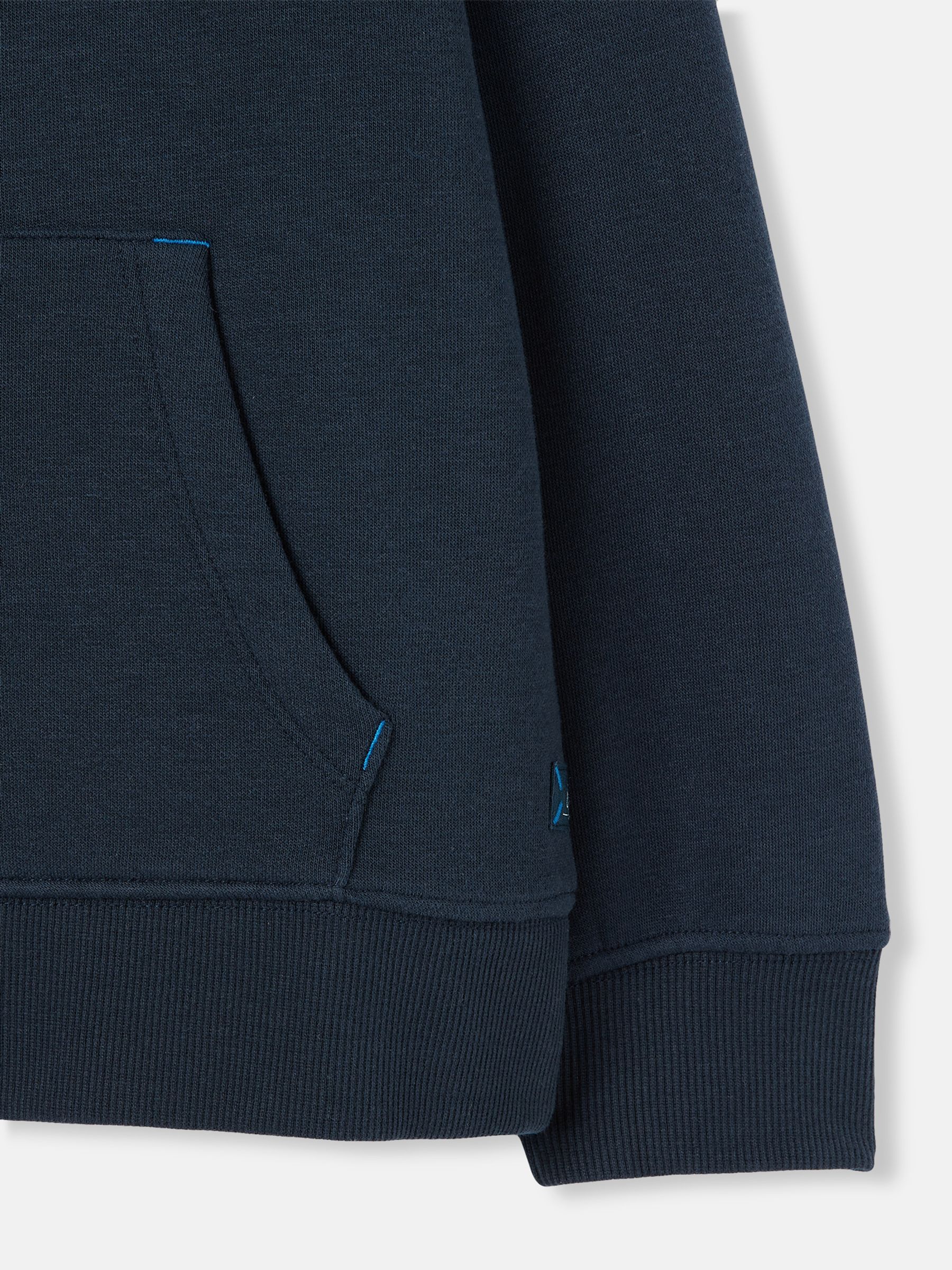 Parkside Navy Blue Hooded Sweatshirt - Image 4 of 6