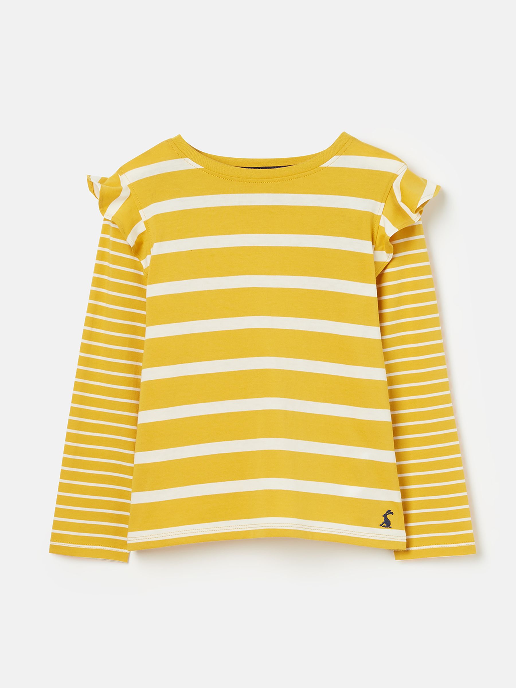 Elora Yellow Long Sleeve Jersey Top - Image 1 of 5