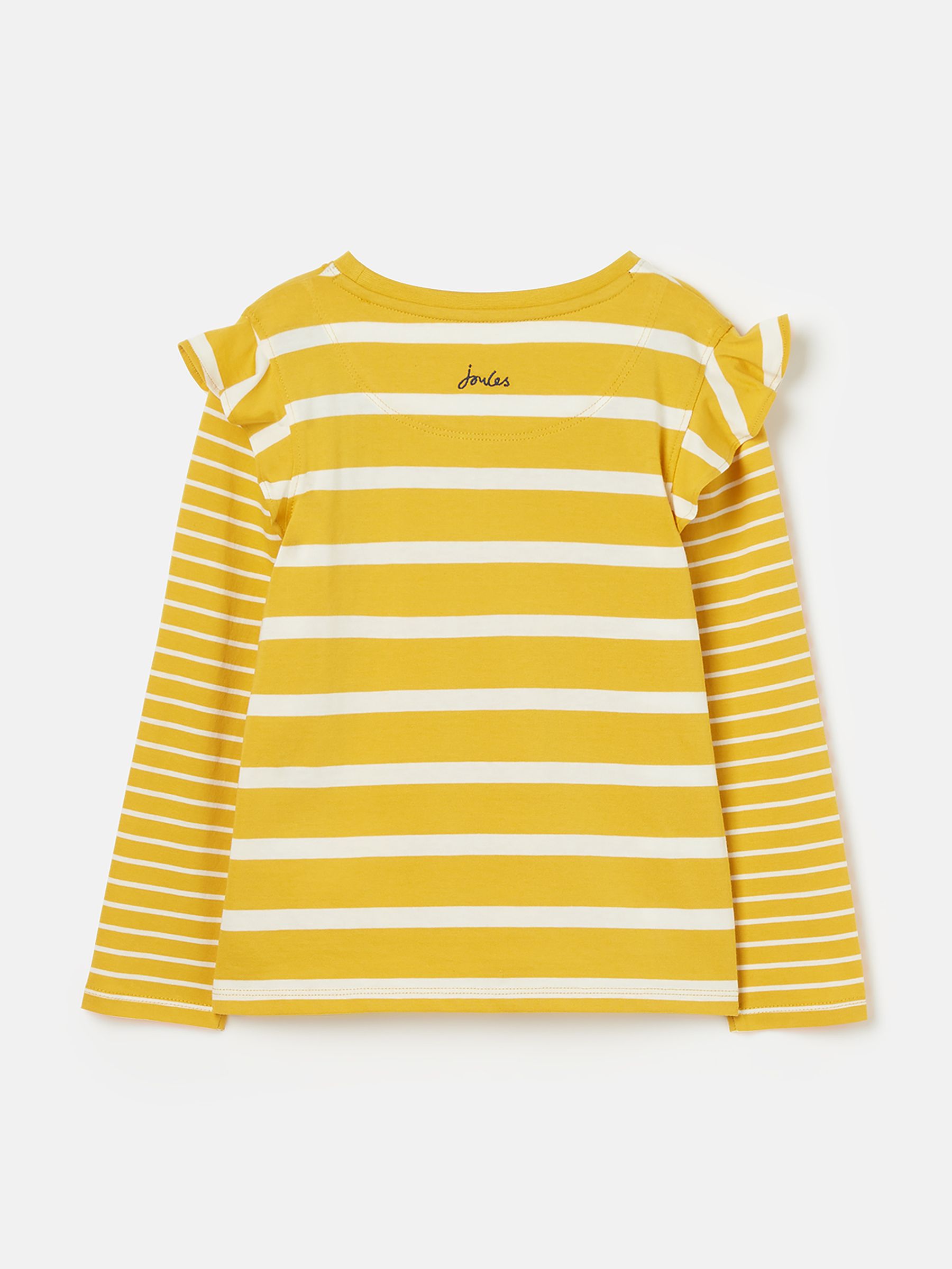 Elora Yellow Long Sleeve Jersey Top - Image 2 of 5
