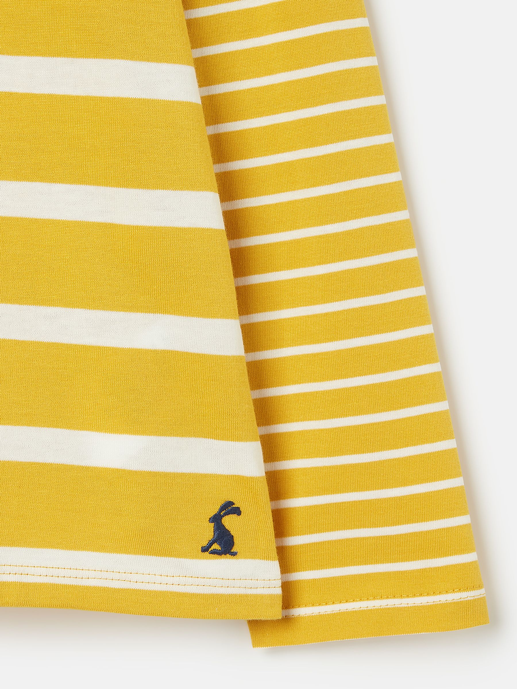 Elora Yellow Long Sleeve Jersey Top - Image 4 of 5