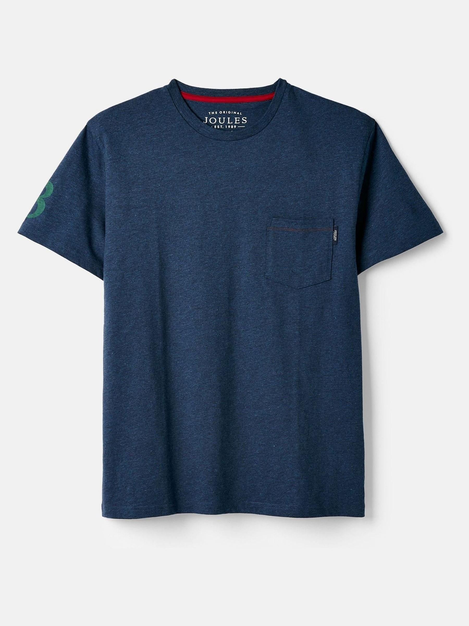 Flynn Blue Graphic Tee-Graphic Jersey T-Shirt - Image 6 of 6