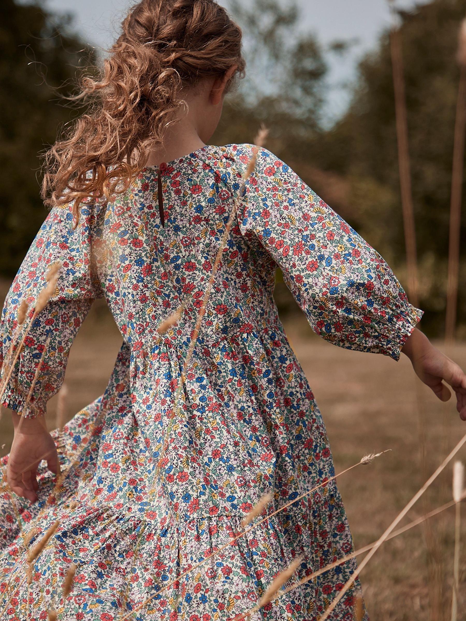 Isabella White Tiered Woven Dress - Image 2 of 6