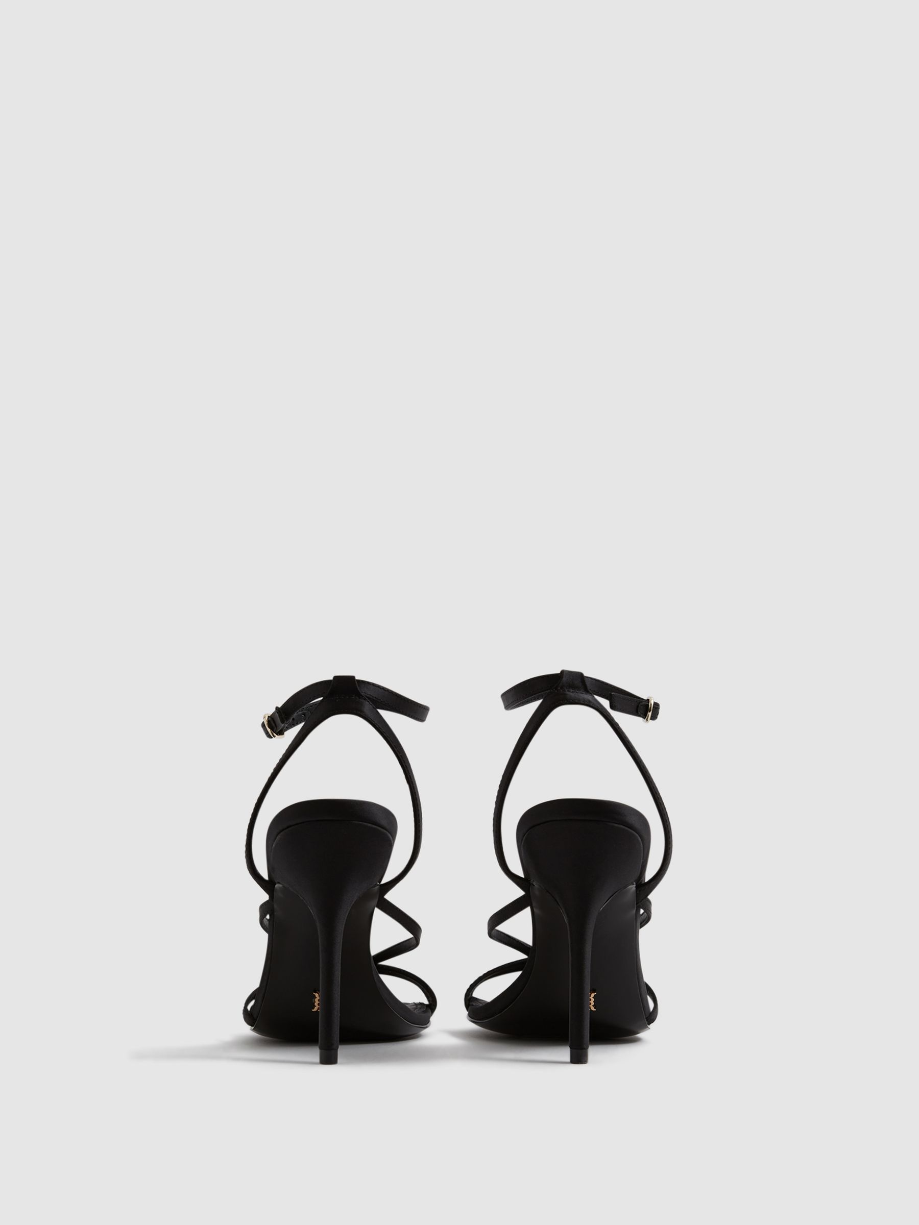 Strappy Sandal Heels in Black - Image 5 of 5