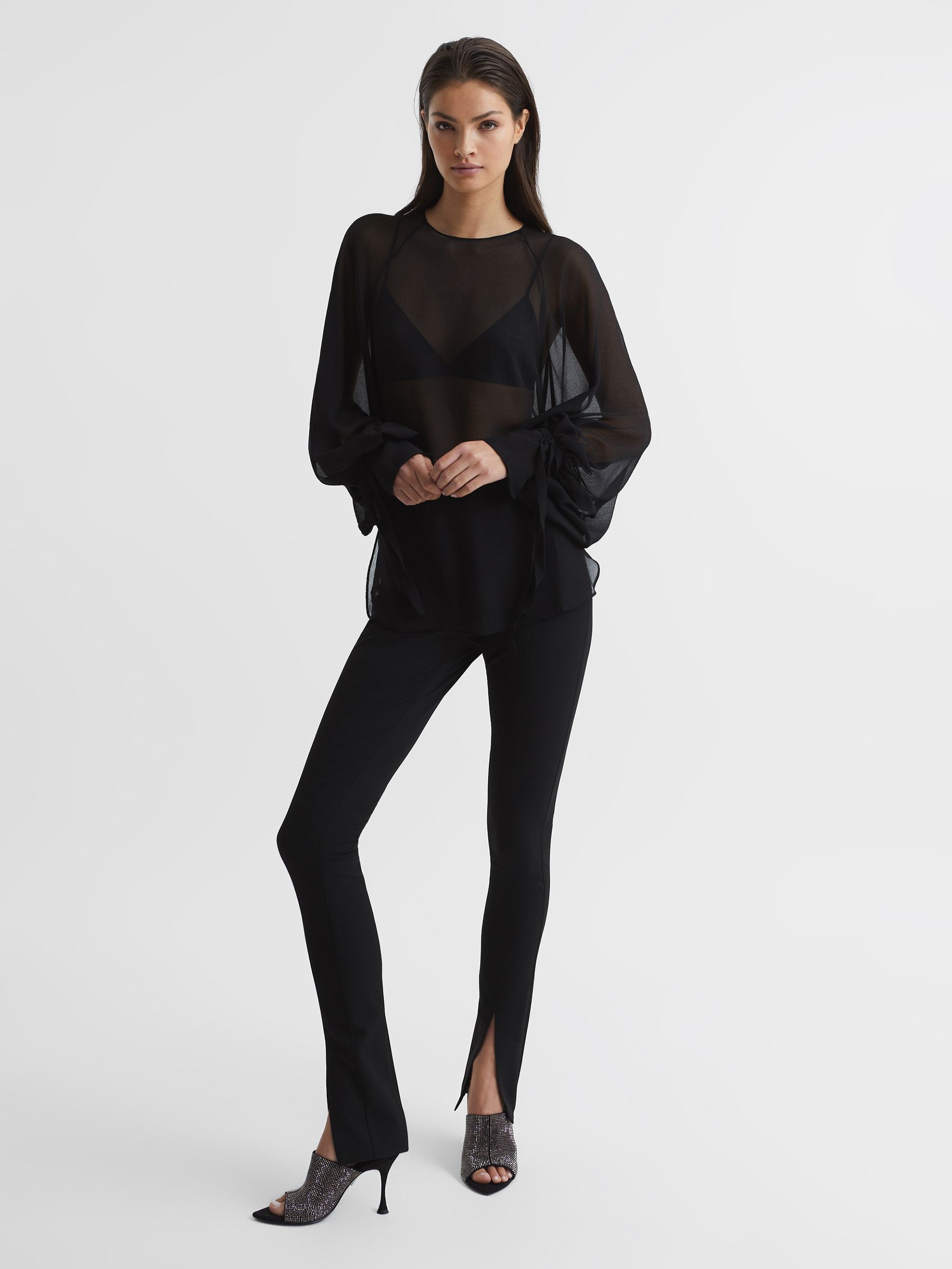 Crystal Mule in Black - Image 3 of 7