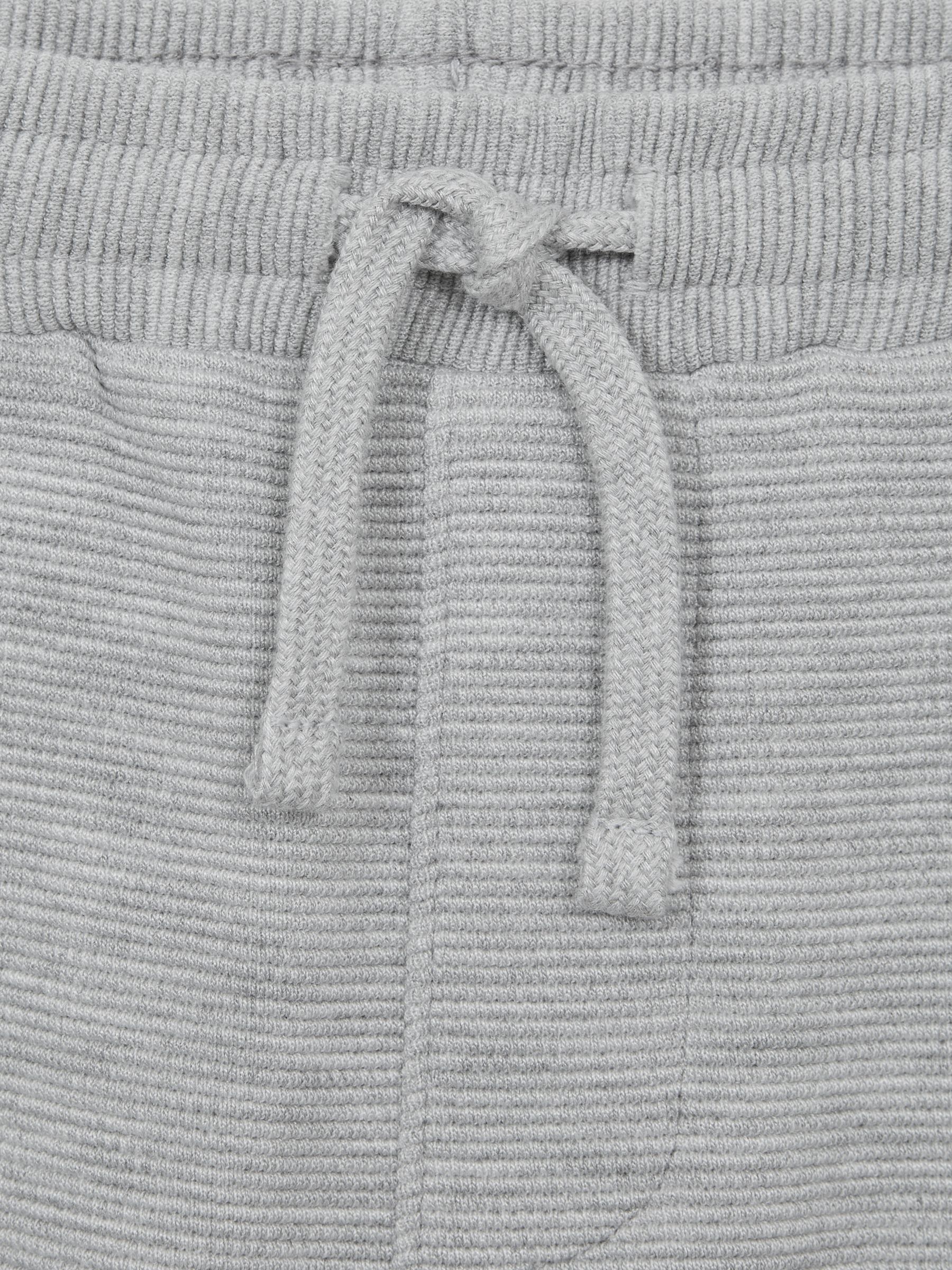 Junior Ribbed Jersey Shorts in Grey - Image 6 of 6