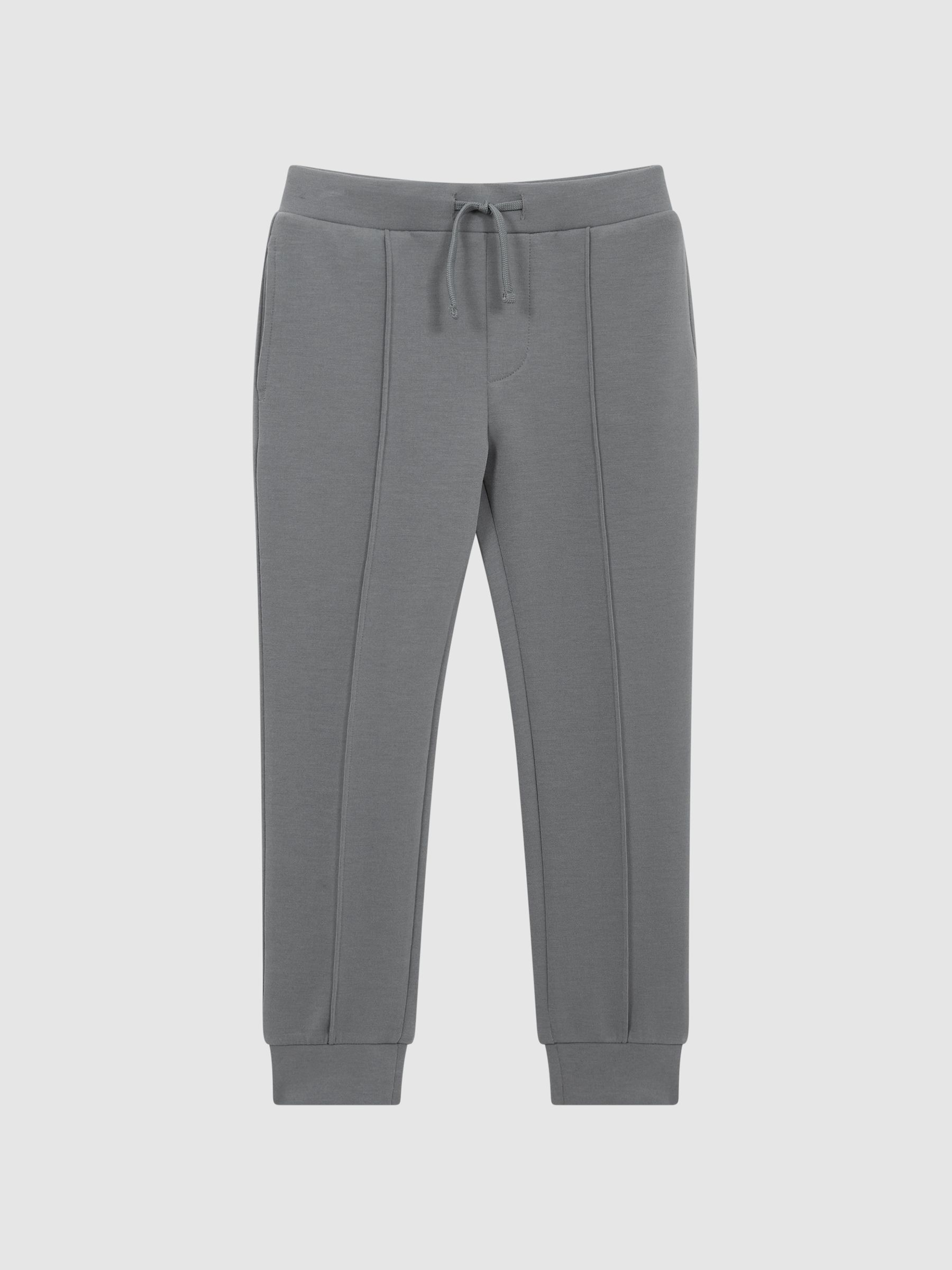 Junior Drawstring Jersey Joggers in Sage - Image 2 of 5