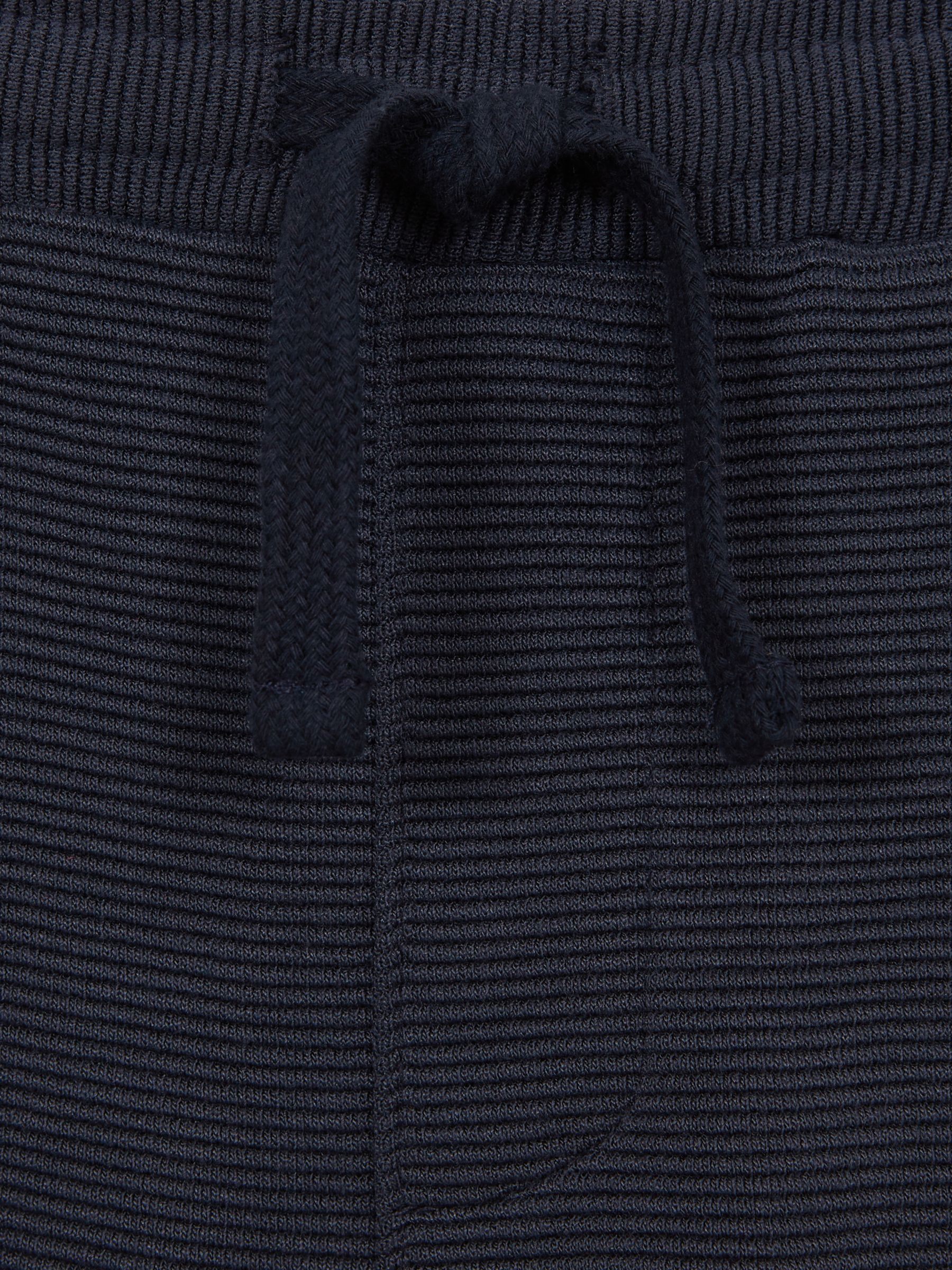 Junior Ribbed Jersey Shorts in Airforce Blue - Image 6 of 6