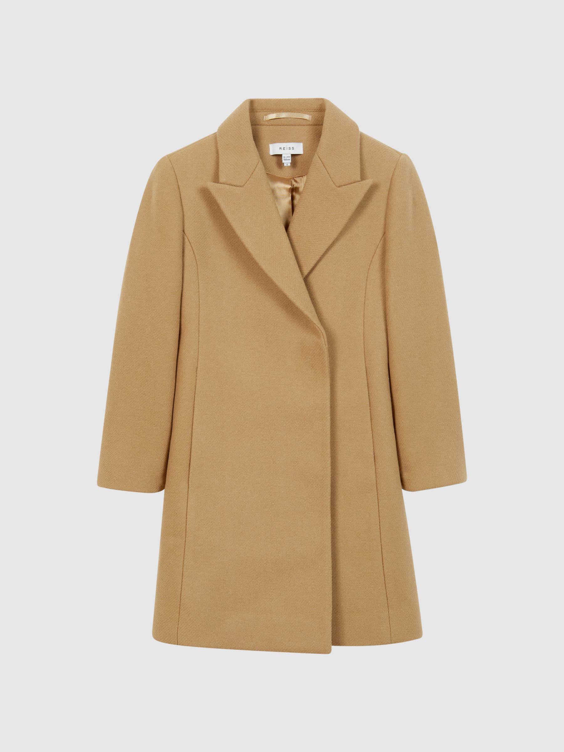 9-12 yrs Mid Length Coat in Camel - Image 2 of 6