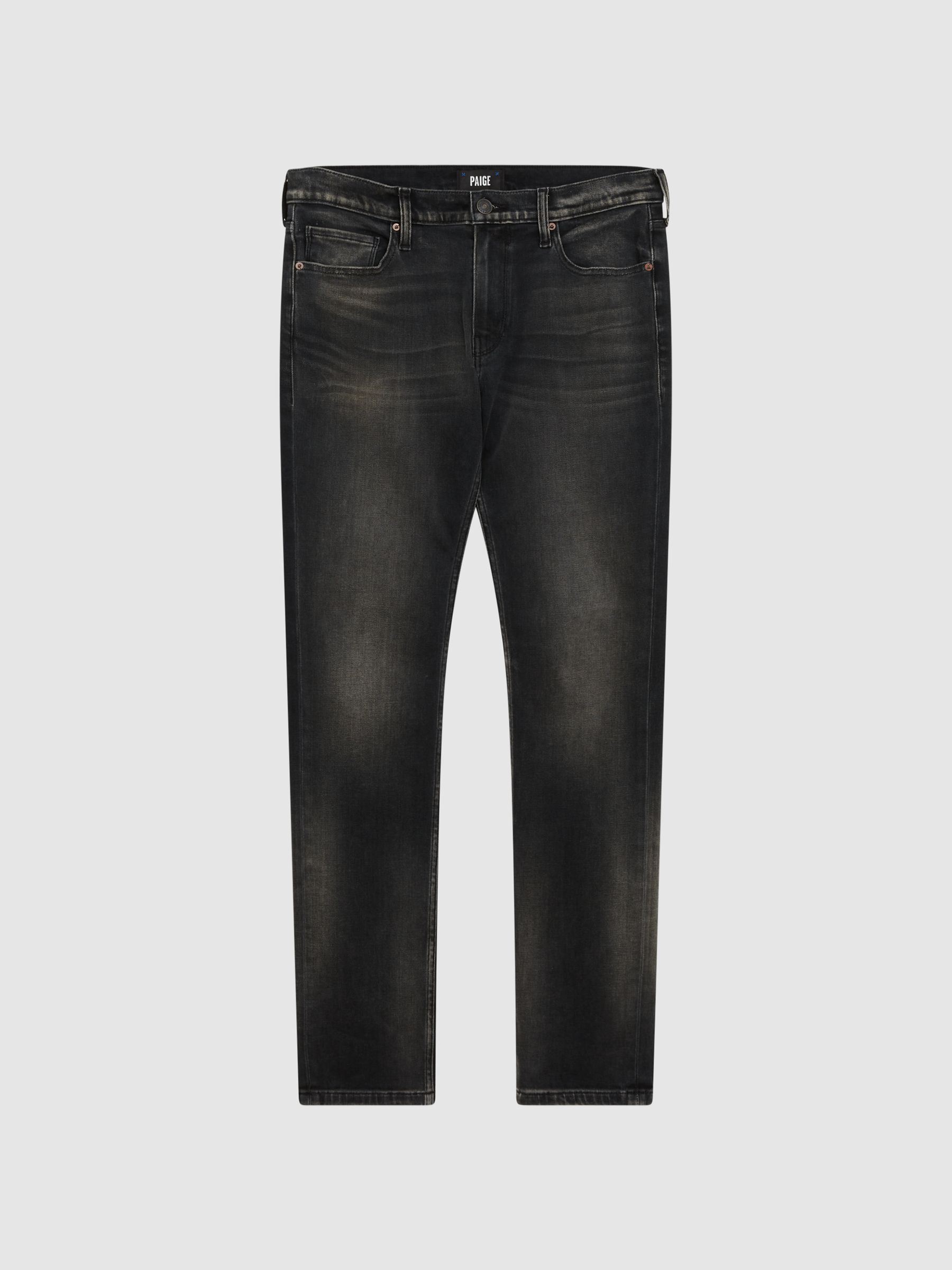PAIGE High Stretch Slim Fit Jeans in Brewster - Image 2 of 7