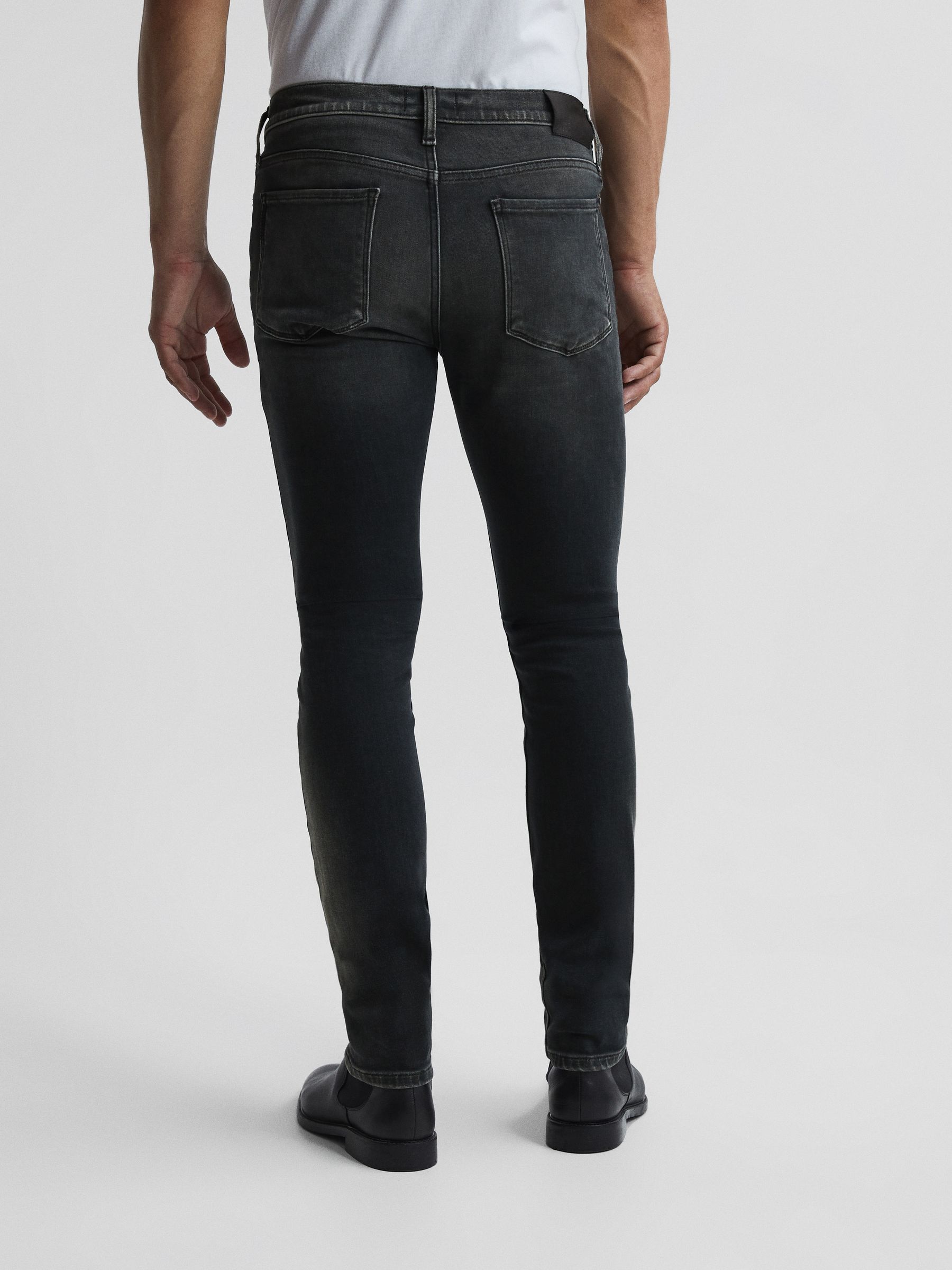 PAIGE High Stretch Slim Fit Jeans in Brewster - Image 5 of 7