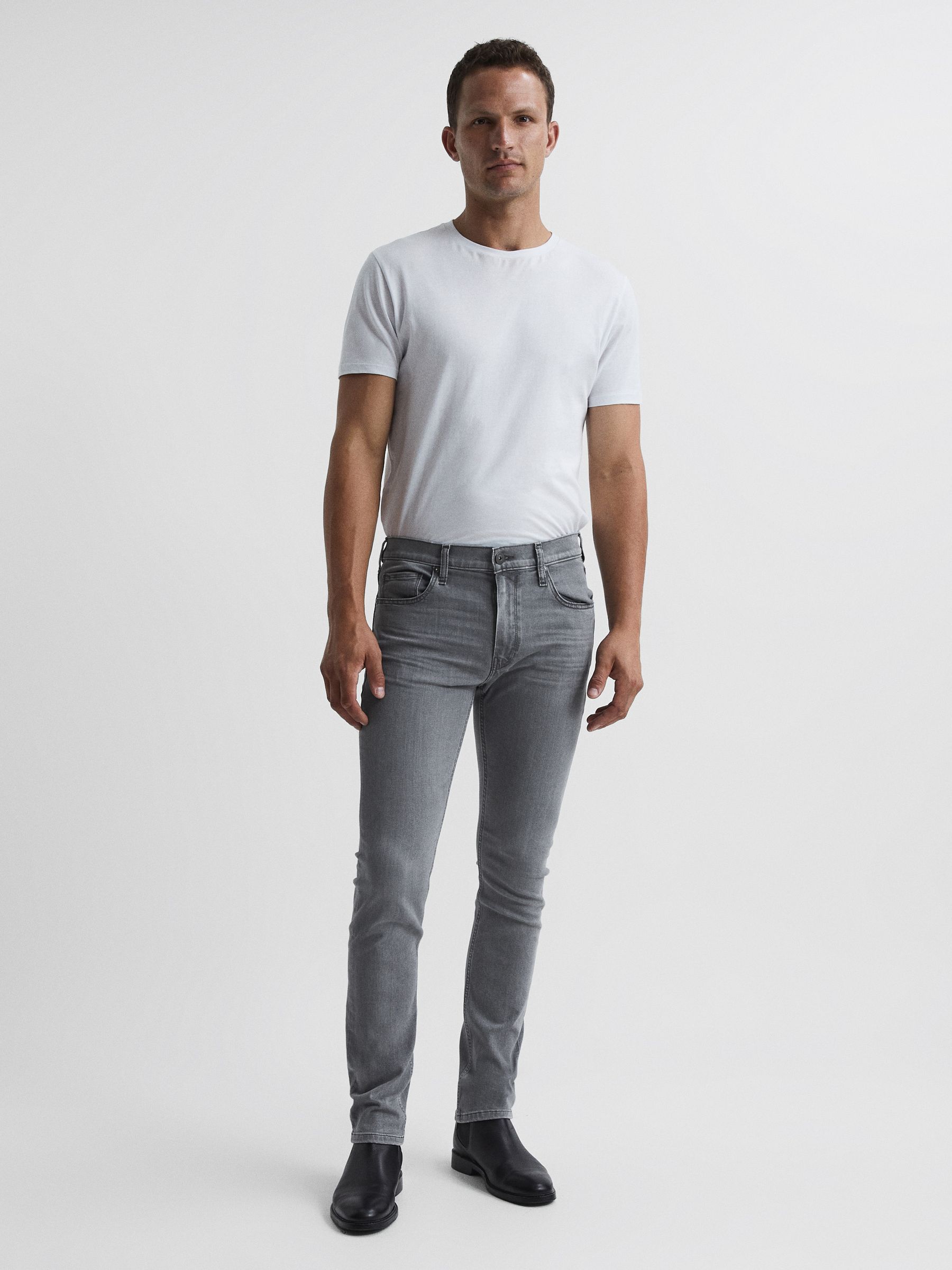 PAIGE High Stretch Slim Fit Jeans in Laroy - Image 3 of 7
