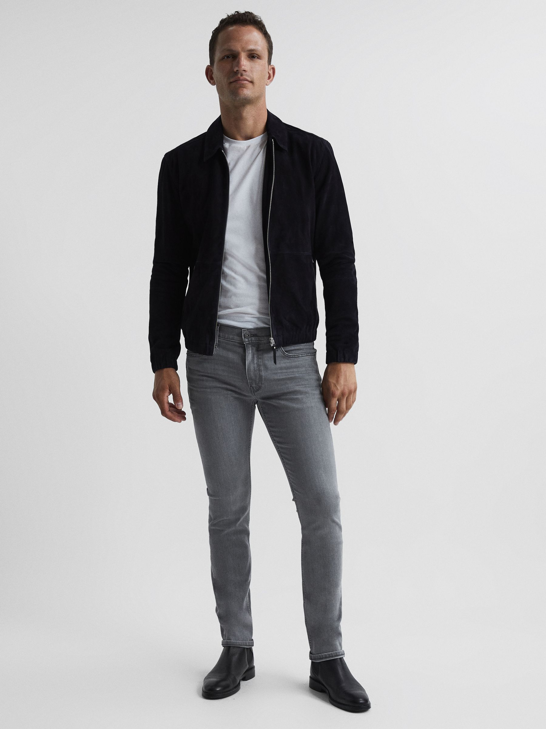 PAIGE High Stretch Slim Fit Jeans in Laroy - Image 7 of 7