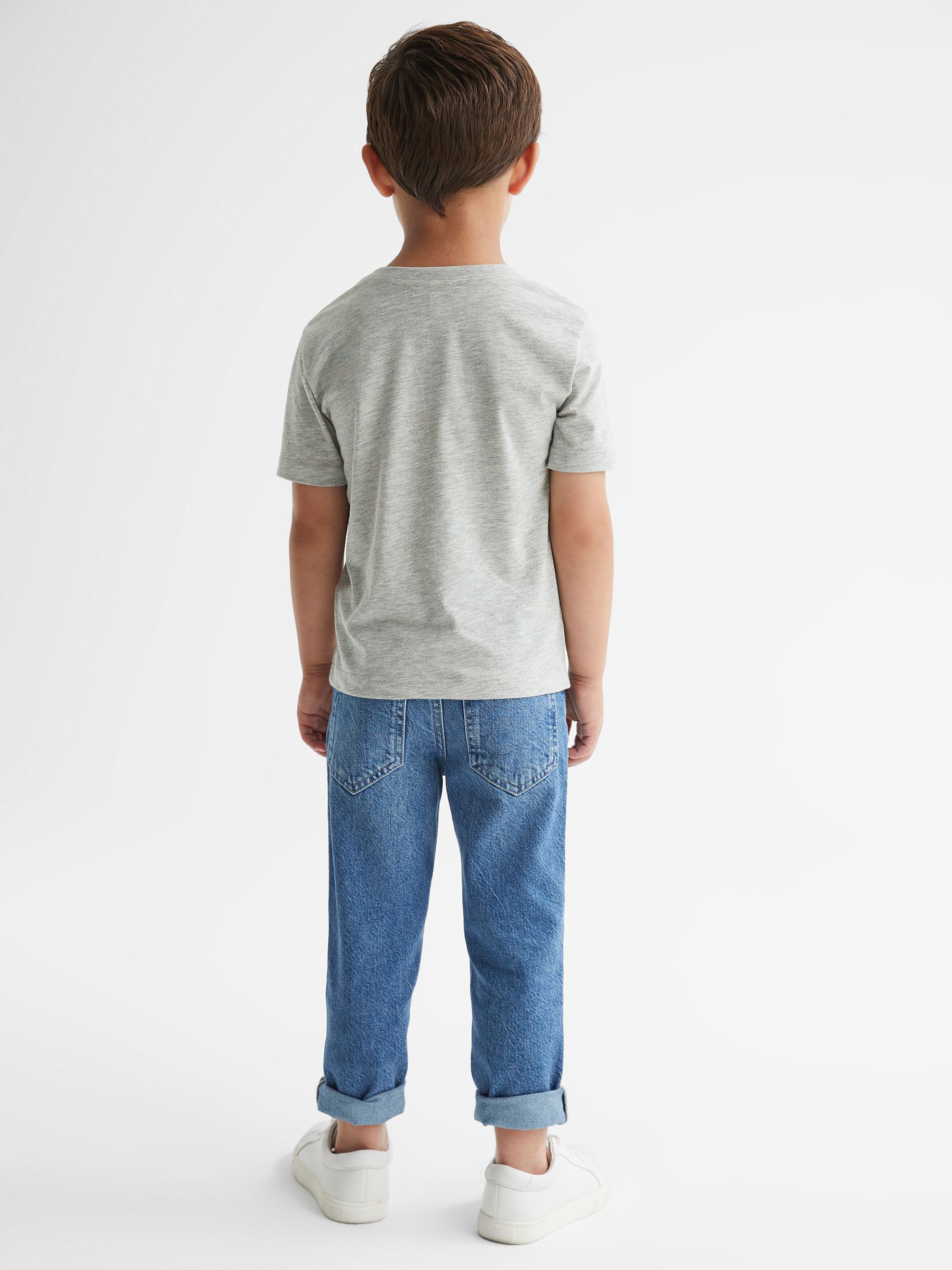 4-9 yrs Pack Of Three T Shirts in Multi - Image 3 of 7