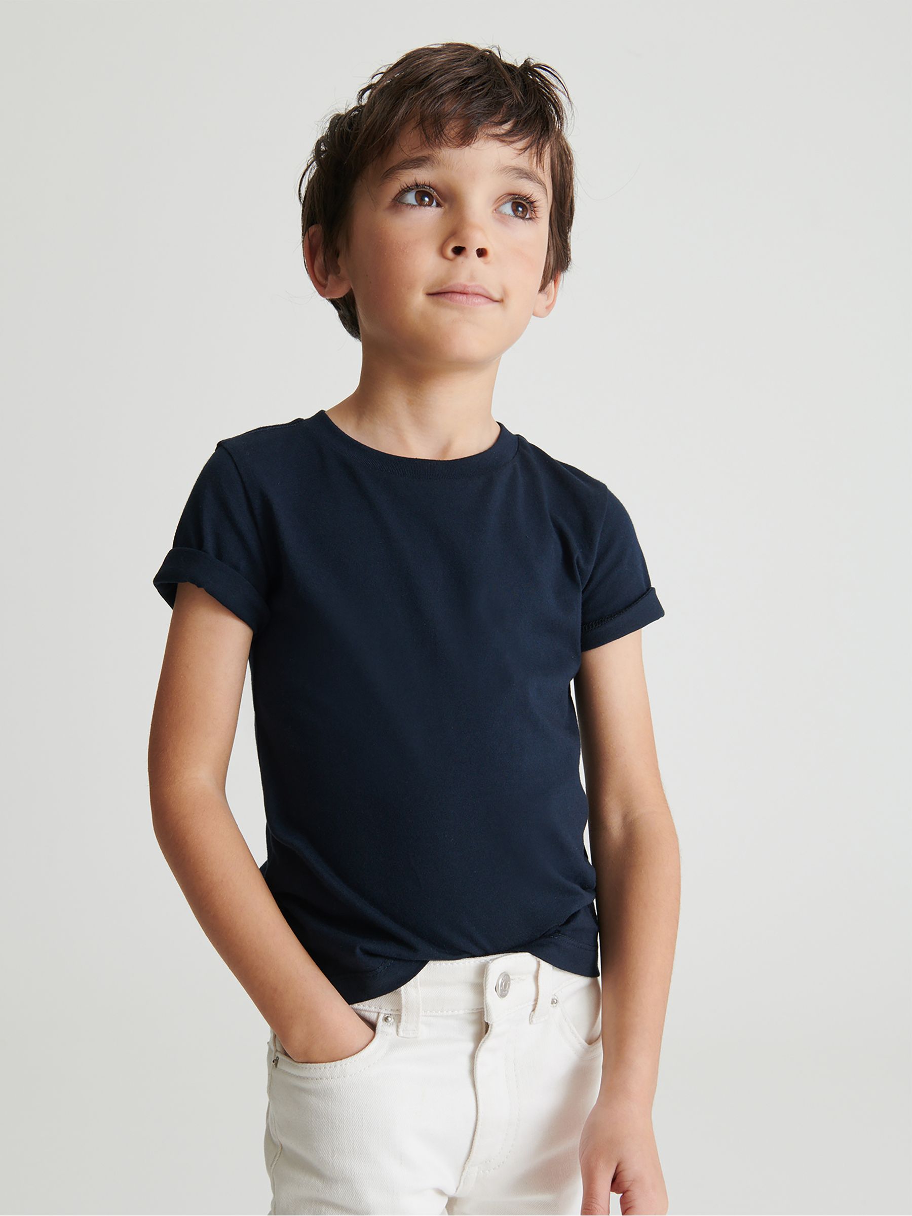 4-9 yrs Pack Of Three T Shirts in Multi - Image 6 of 7
