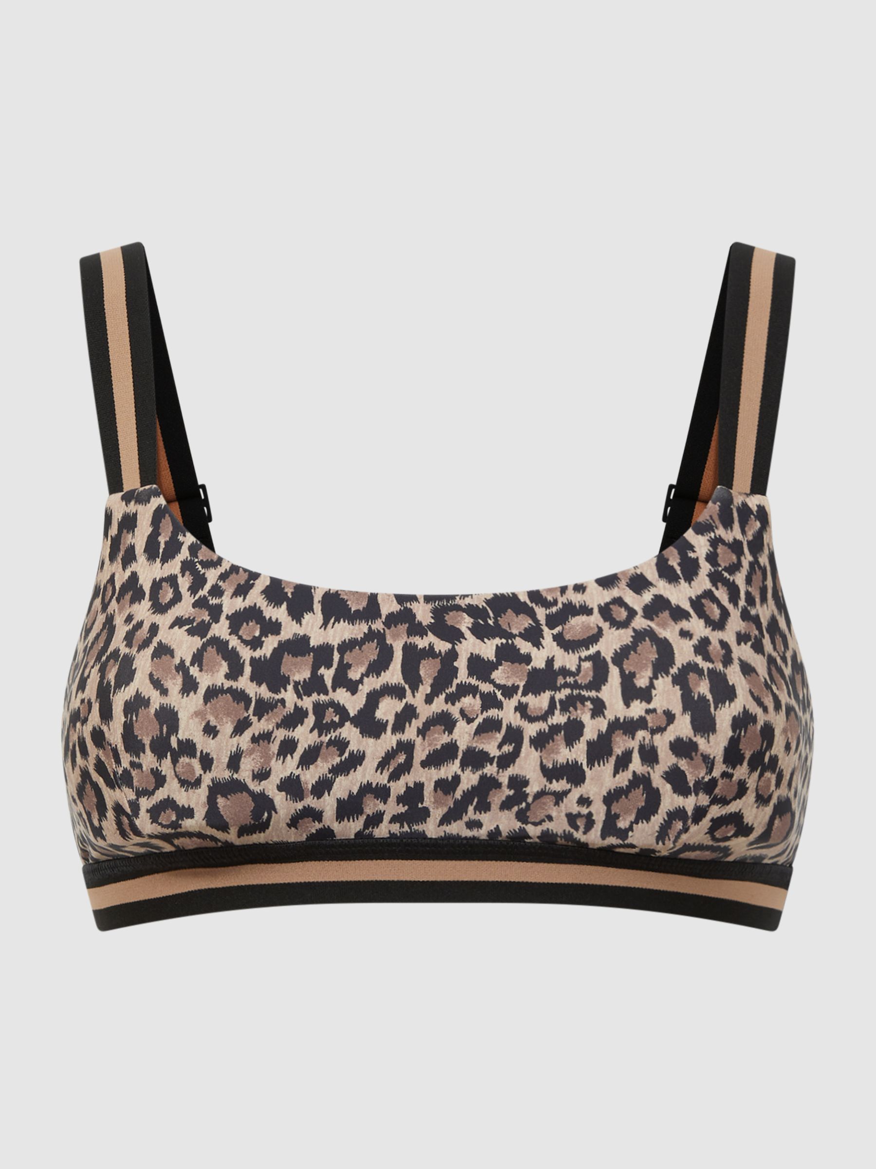 The Upside Animal Print Sports Bra in Animal - Image 2 of 5