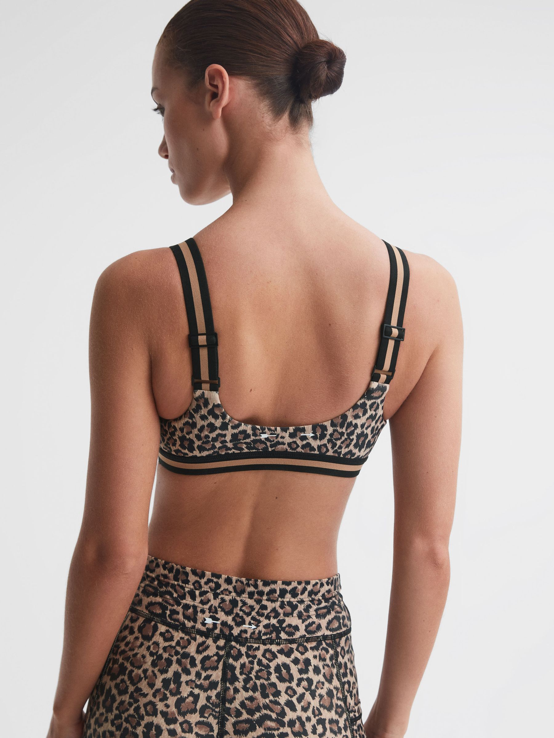 The Upside Animal Print Sports Bra in Animal - Image 5 of 5