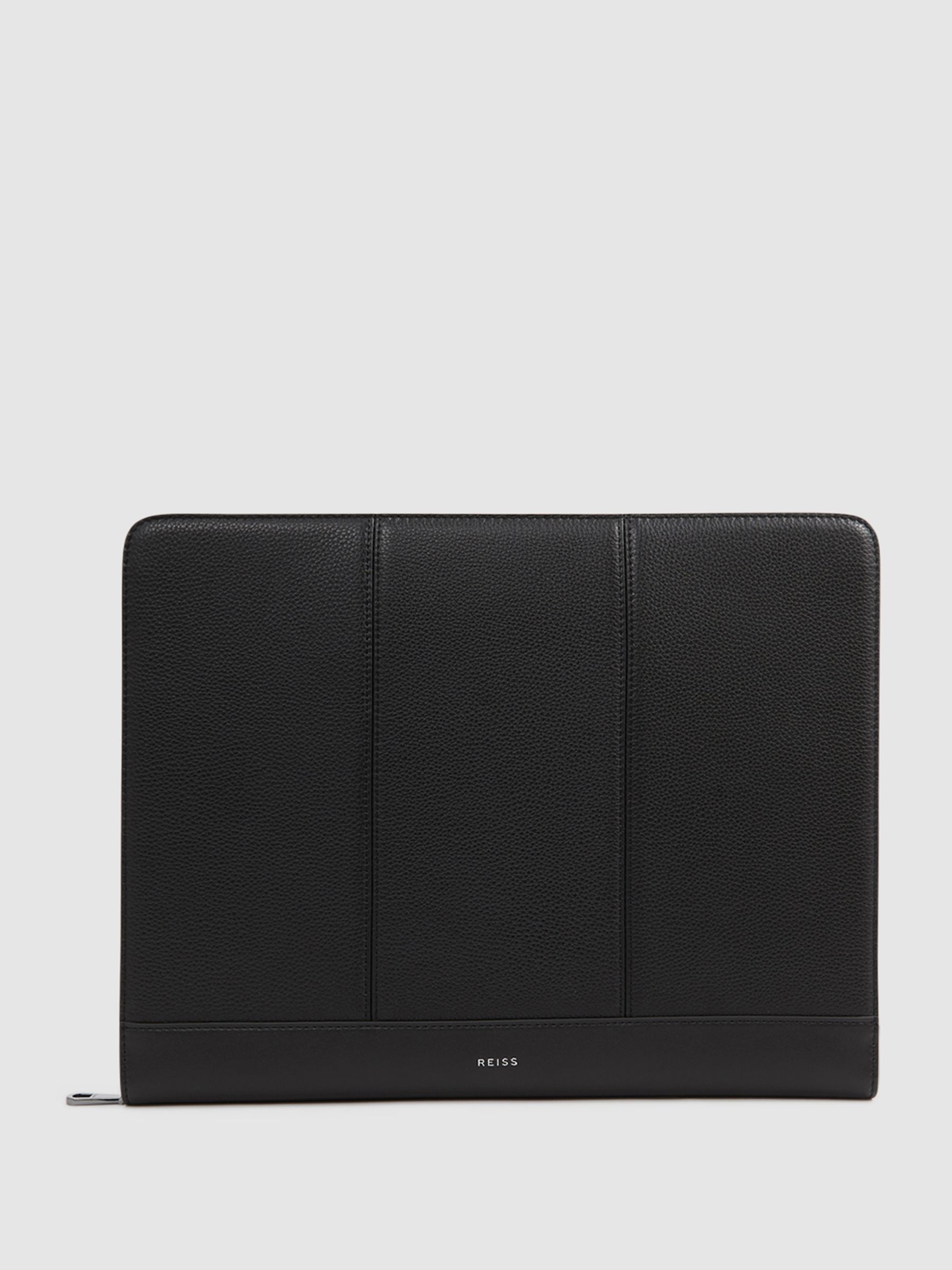 Leather Folio in Black - Image 1 of 7