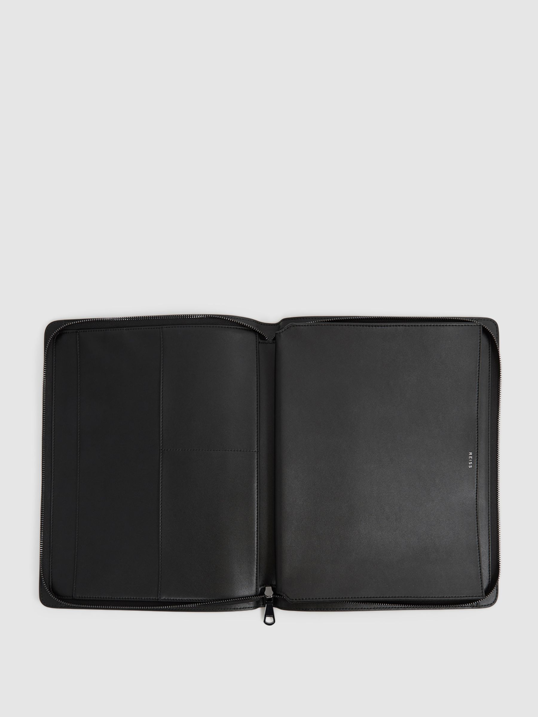 Leather Folio in Black - Image 6 of 7
