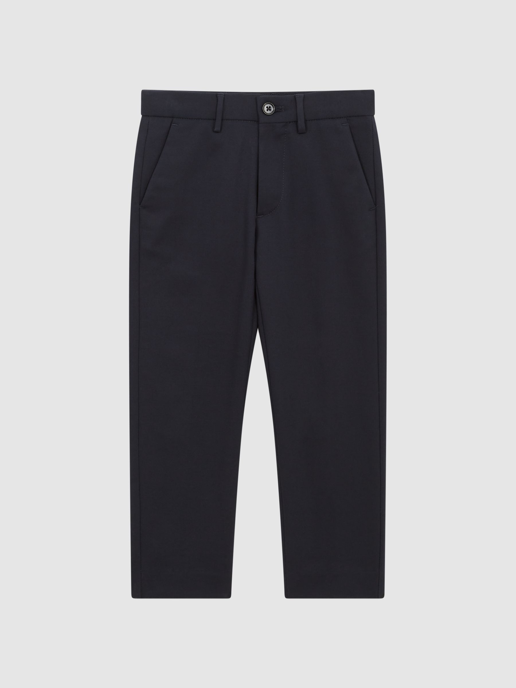 Senior Slim Fit Tapered Chinos in Navy - Image 2 of 6