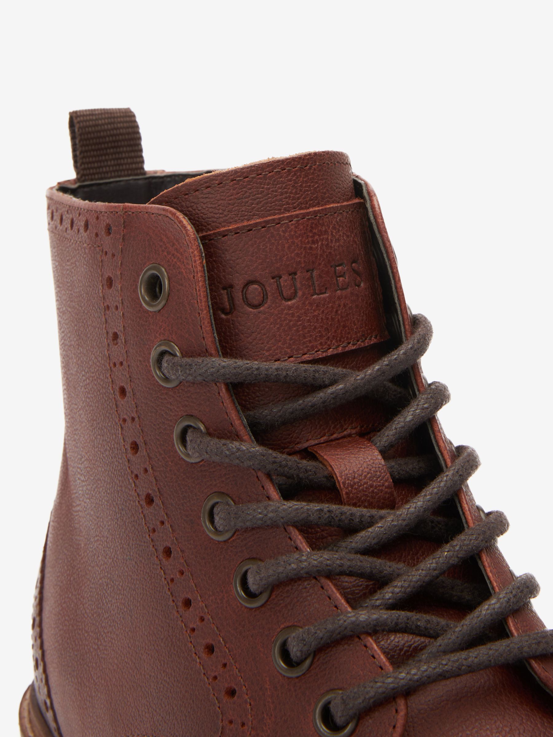 Brown Brogue Boots - Image 5 of 6