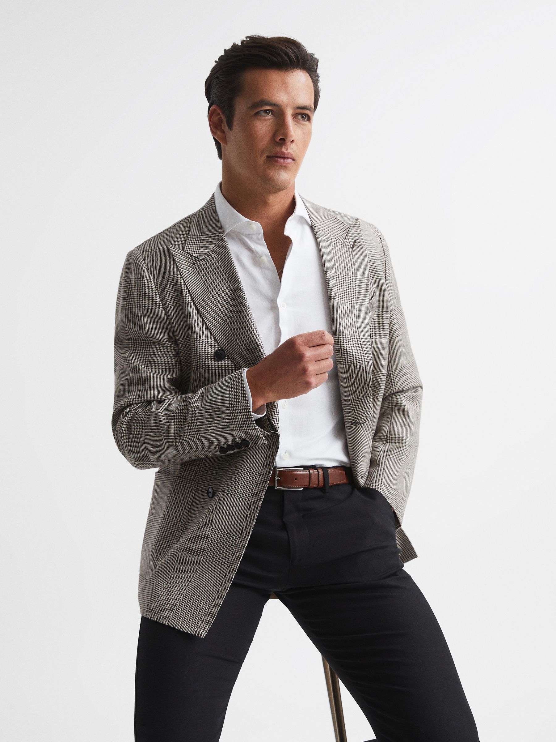 Formal Suit Belt in Tan - Image 2 of 6