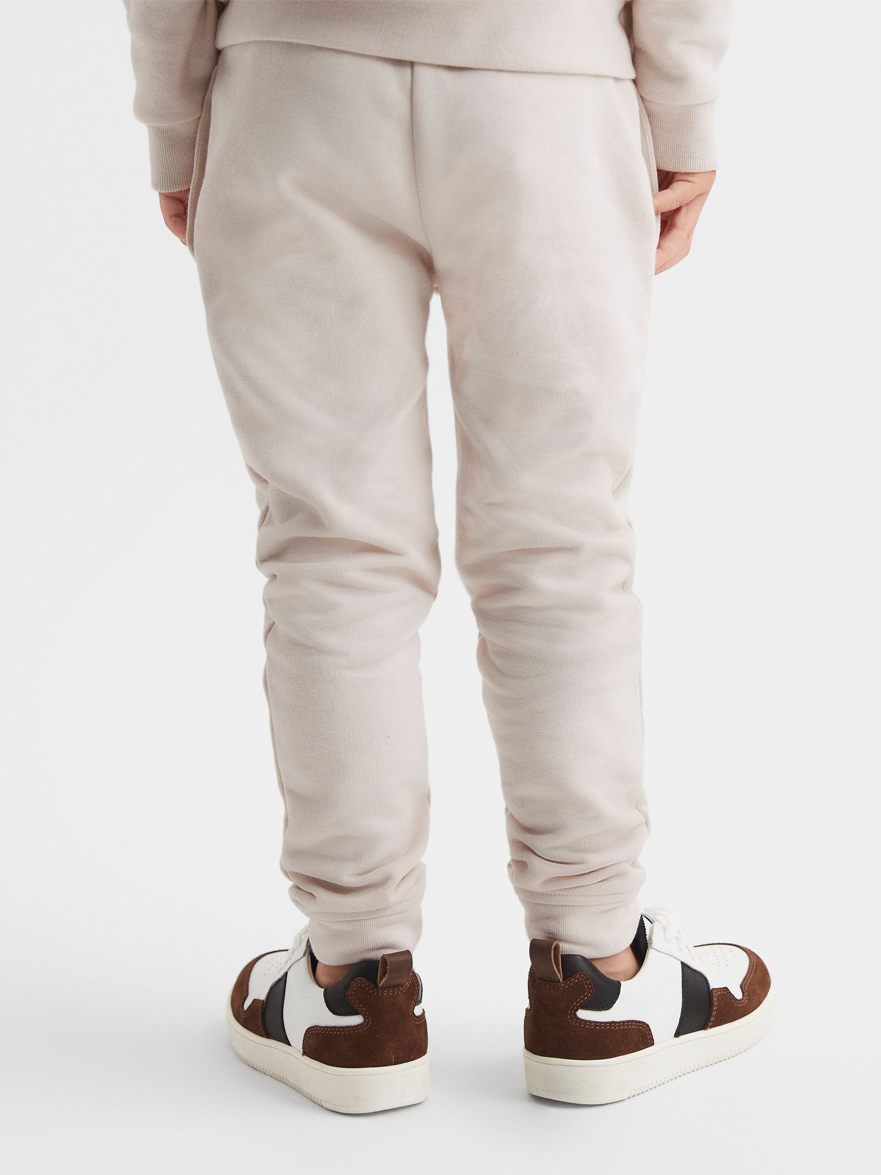 Garment Dye Joggers in Cream - Image 3 of 4
