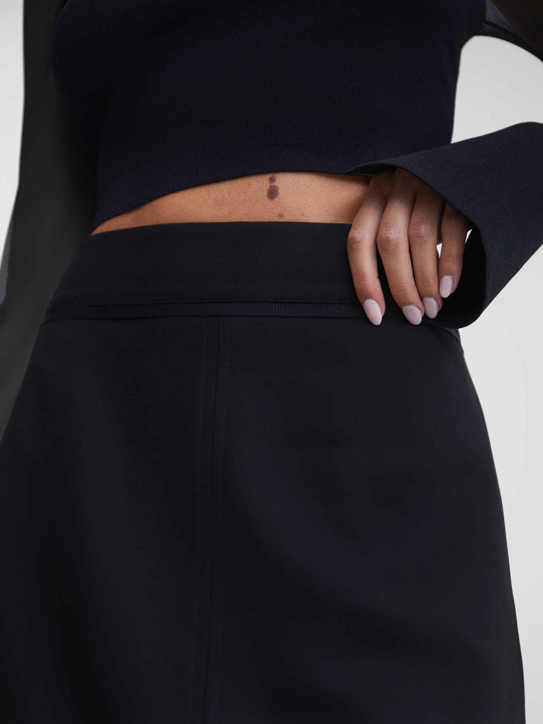 Pencil Skirt in Black - Image 4 of 6