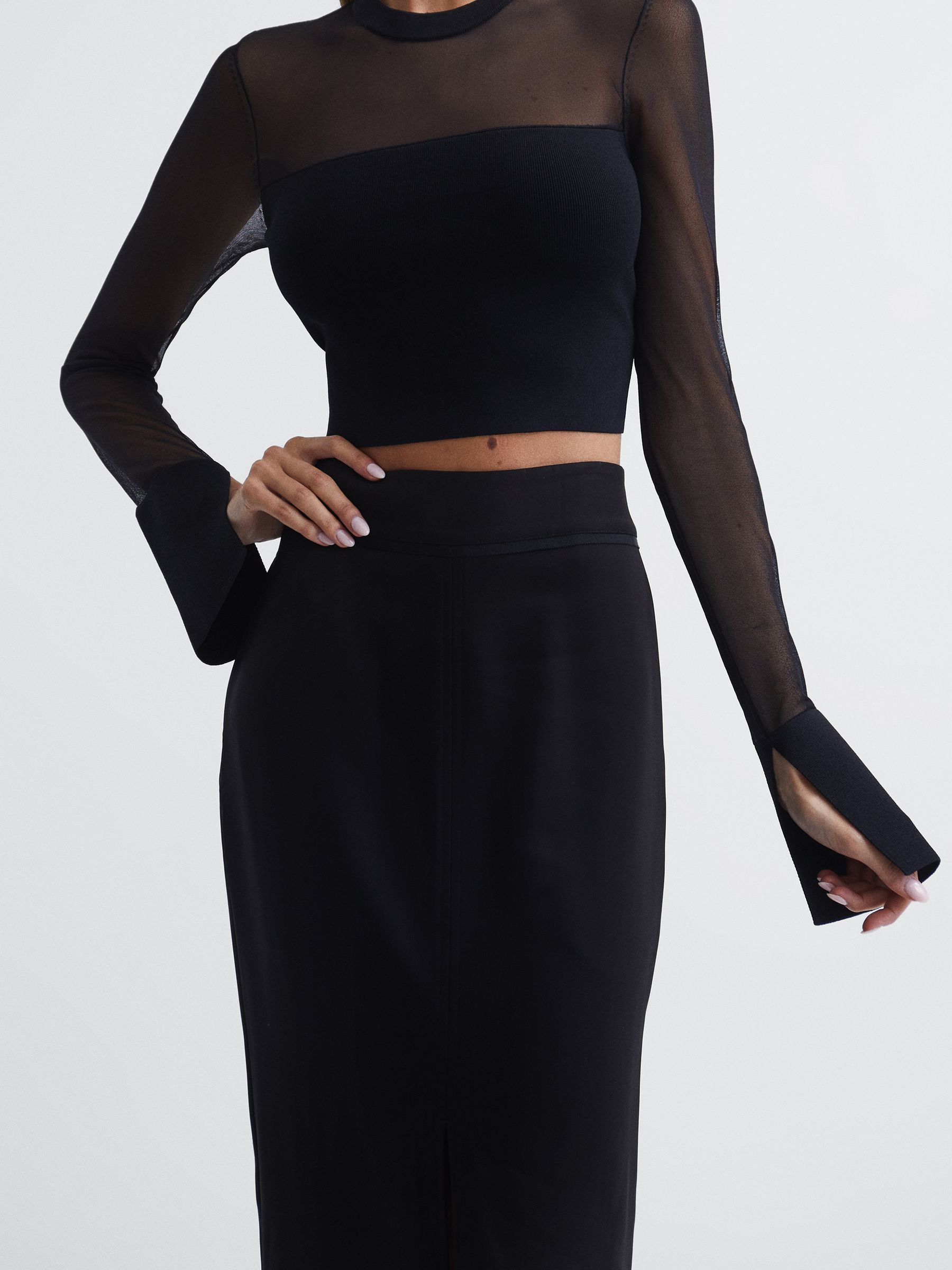 Pencil Skirt in Black - Image 6 of 6