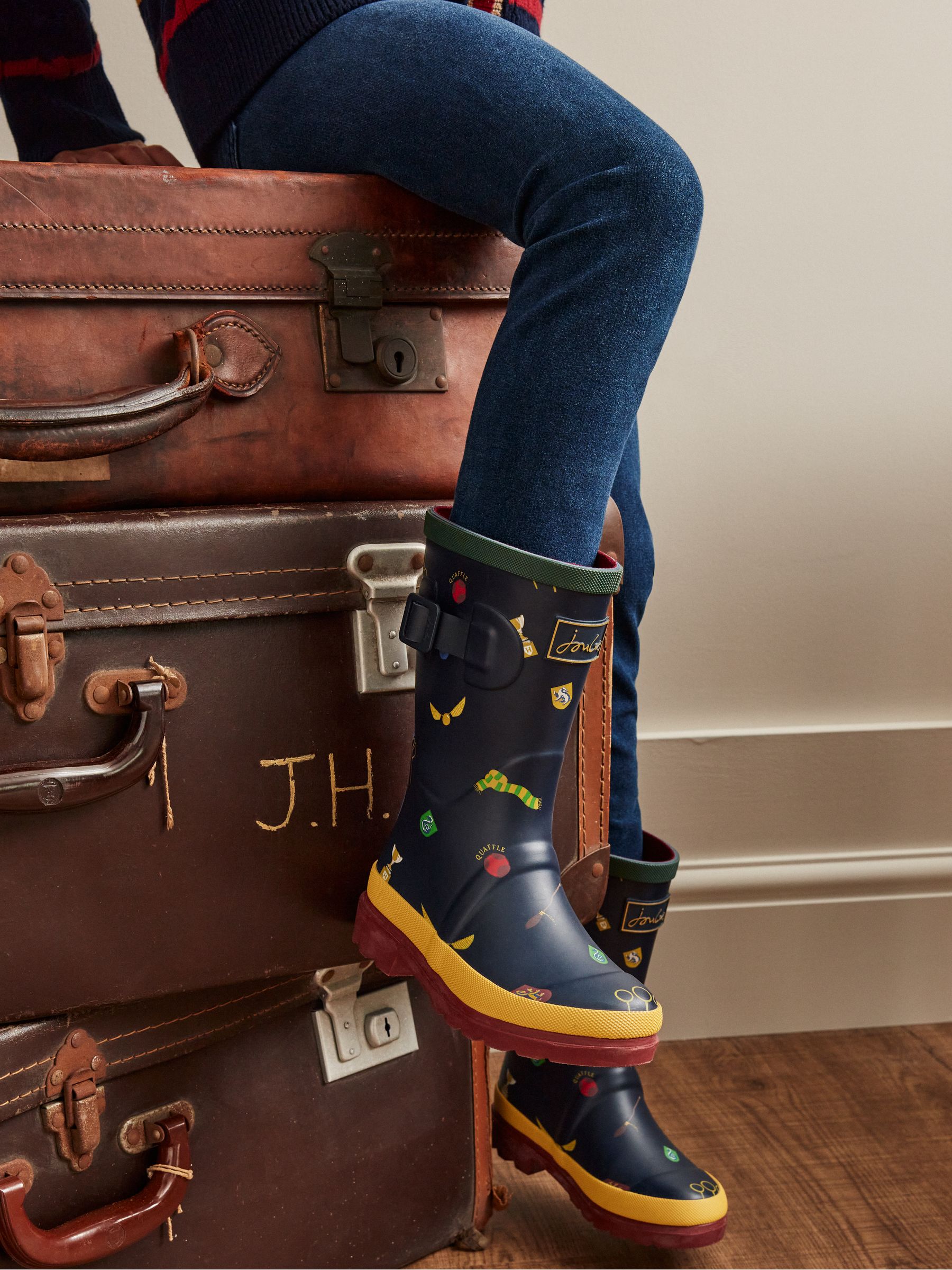 Spellbinding Navy Harry Potter™ Wellies - Image 6 of 6
